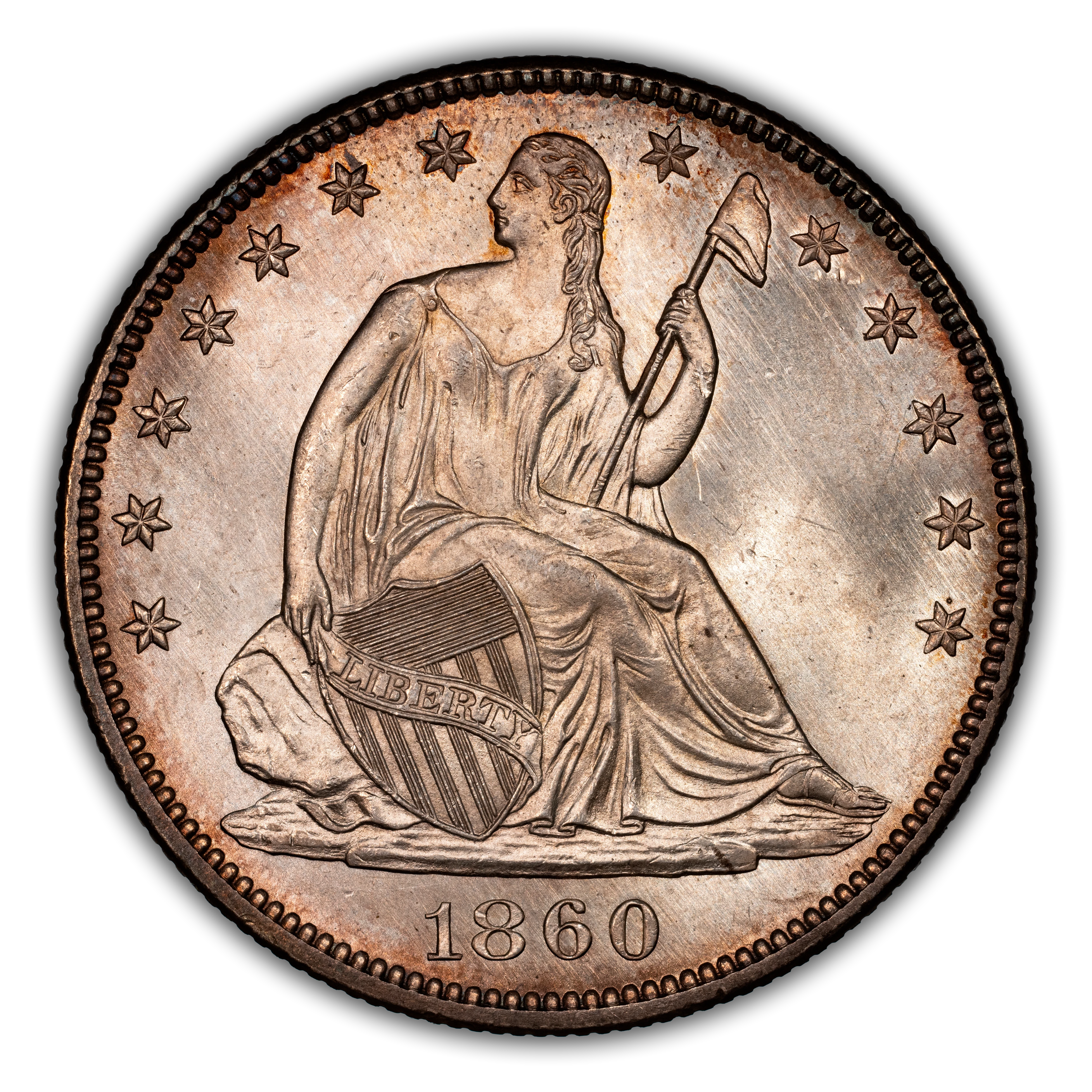 1860 Liberty Seated Half Dollar Values & Prices By Issue | Greysheet
