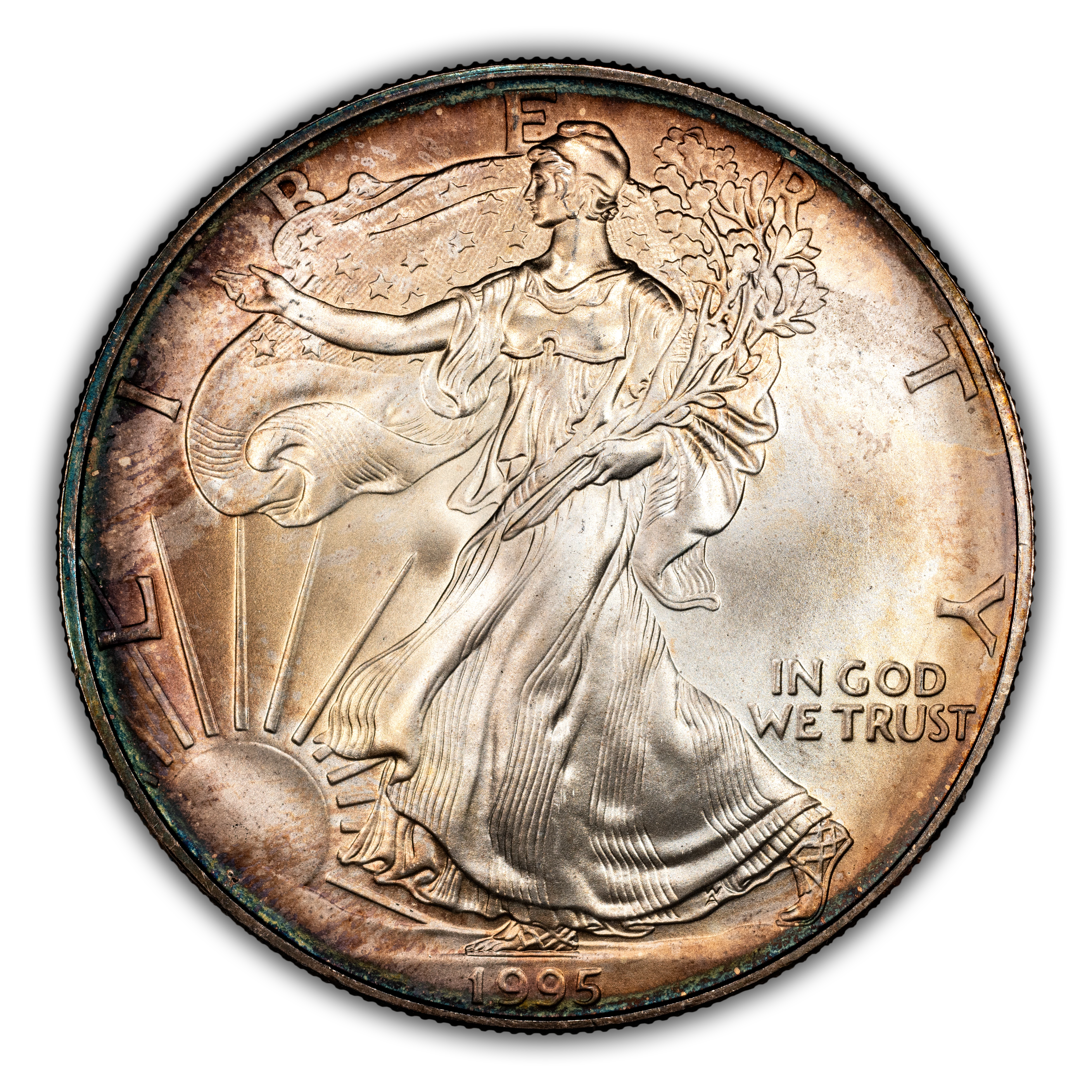 1995 $1 Silver Eagle MS