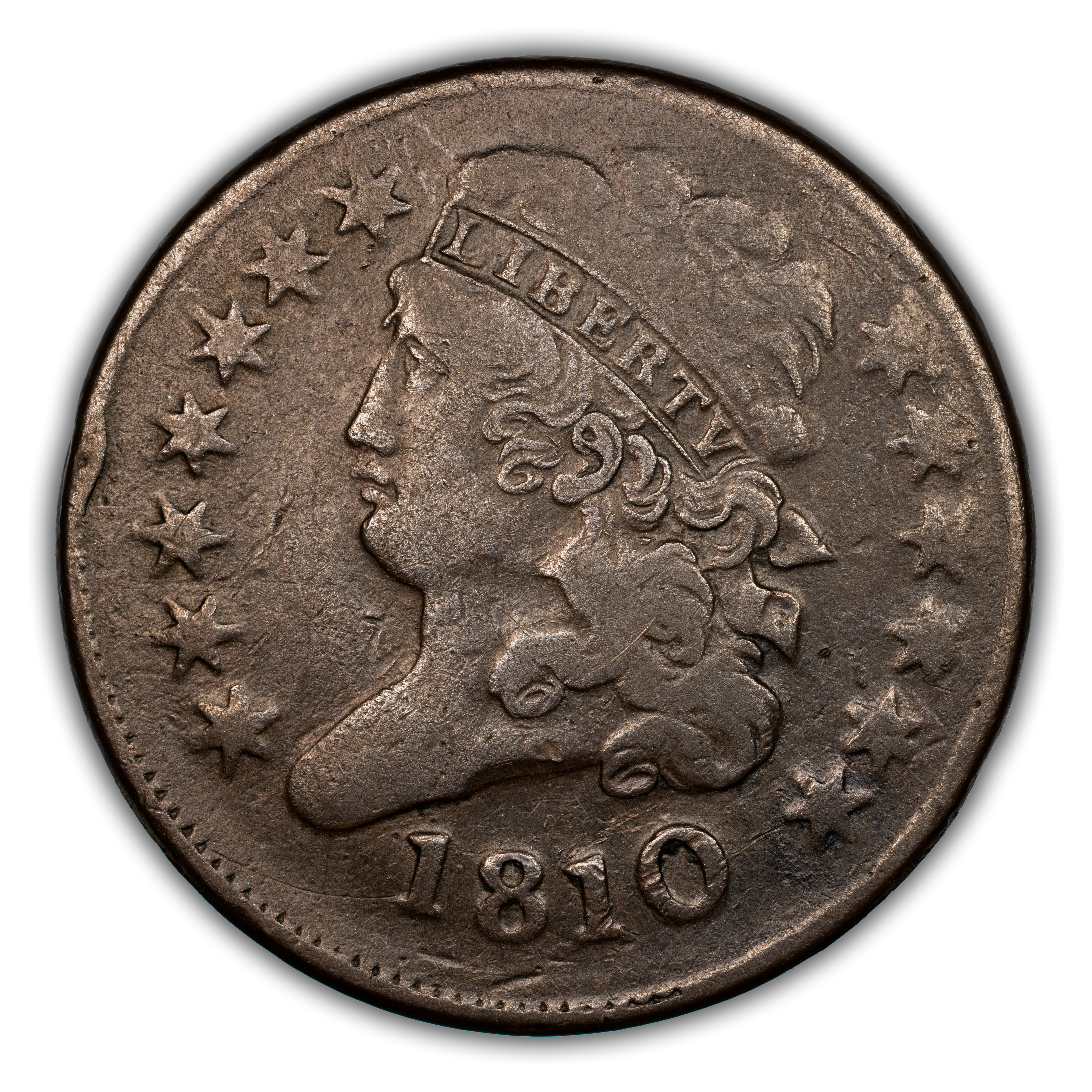 1810 Classic Head Half Cent Values & Prices By Issue | Greysheet