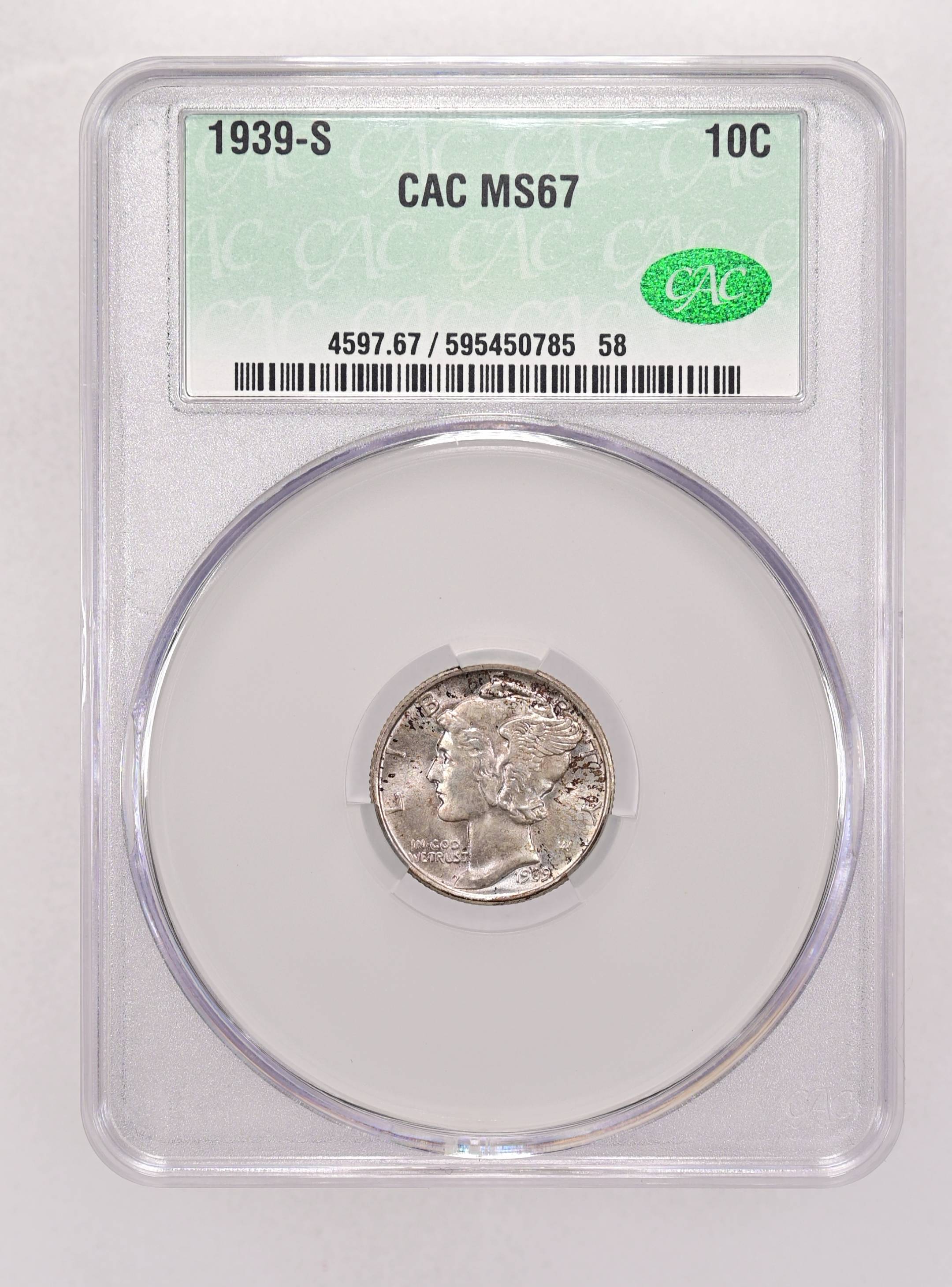 1939-S 10c MS