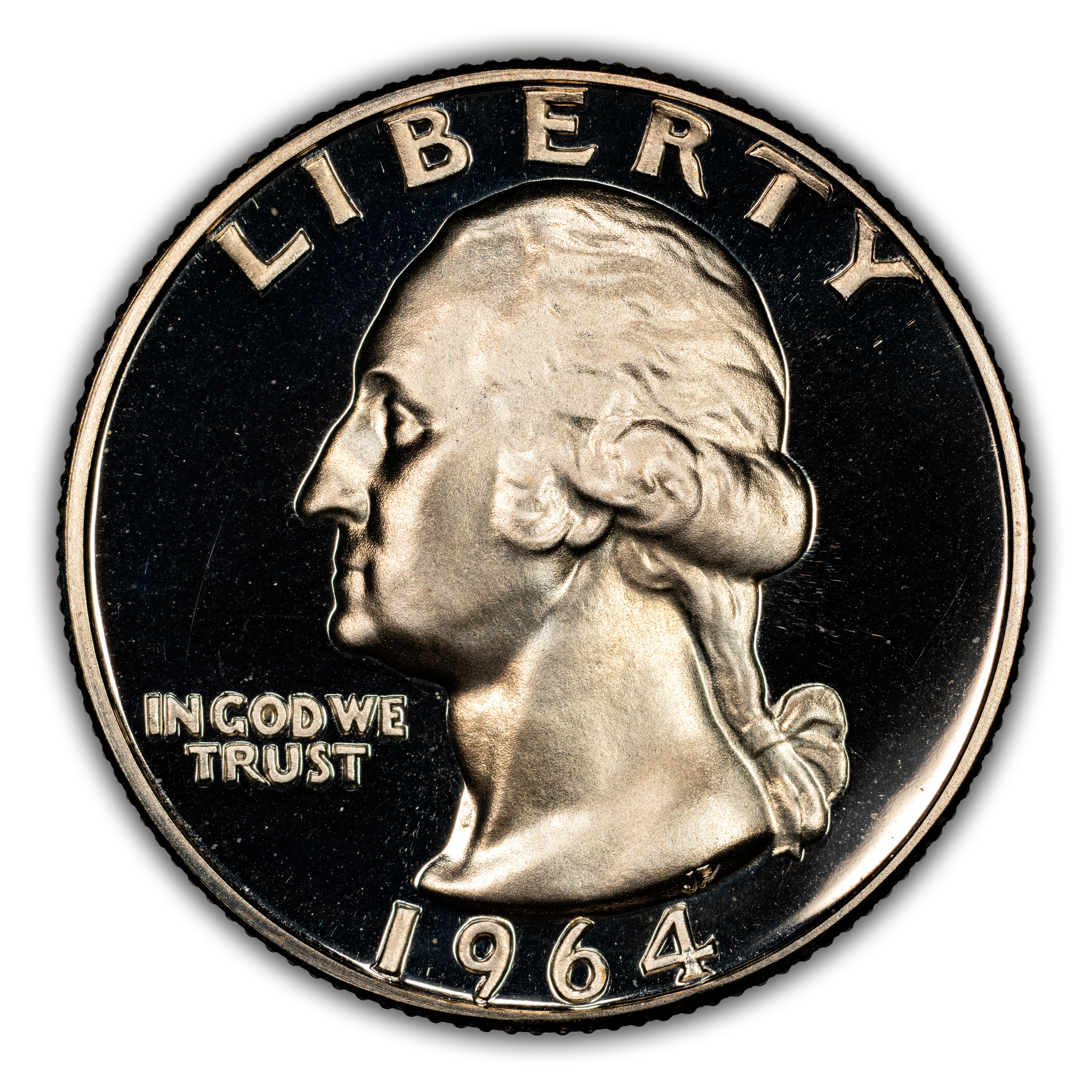 1964 Washington Quarter, Proof DCAM Proof (PR) Pricing Guide