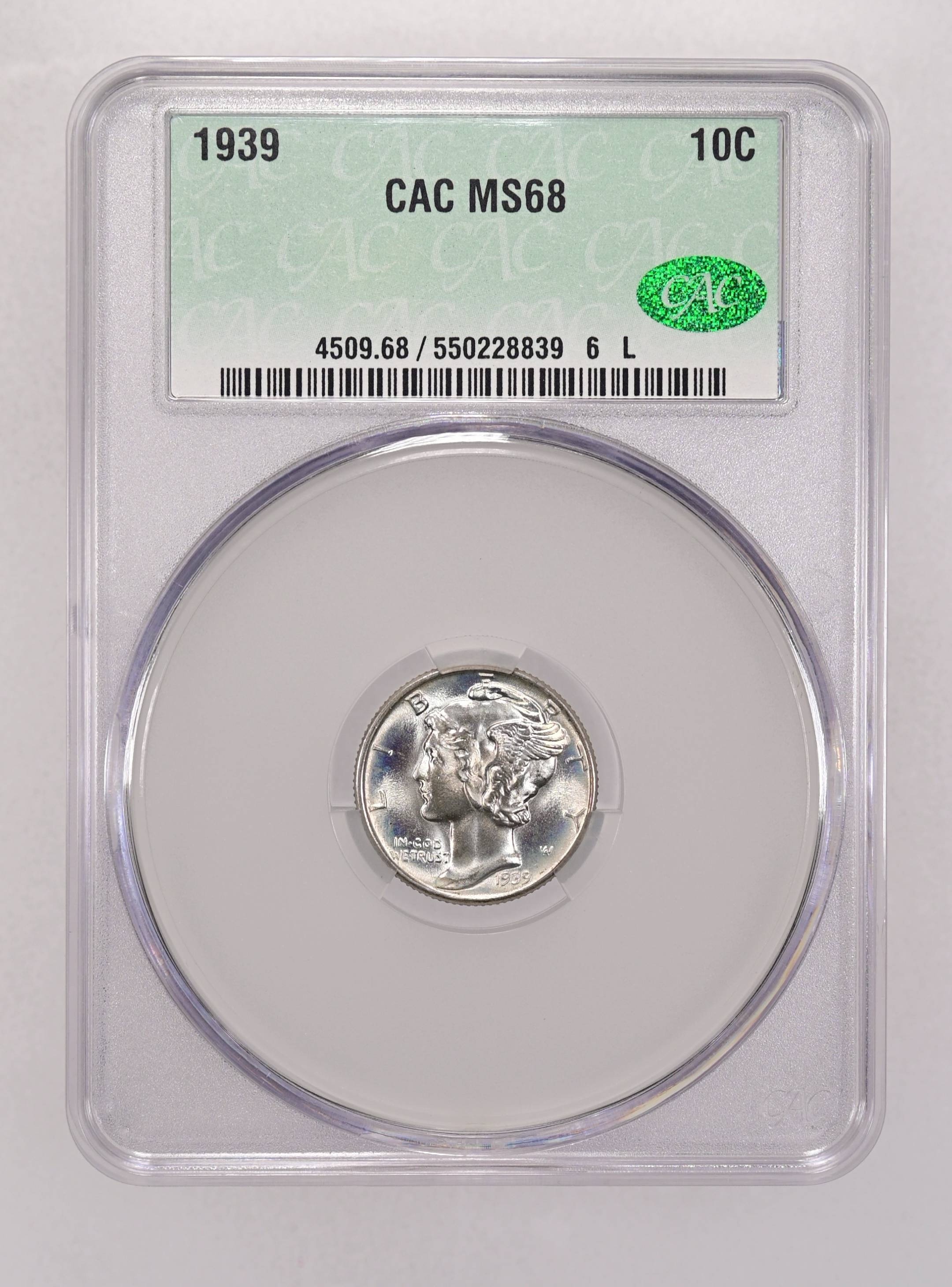 1939 10c MS