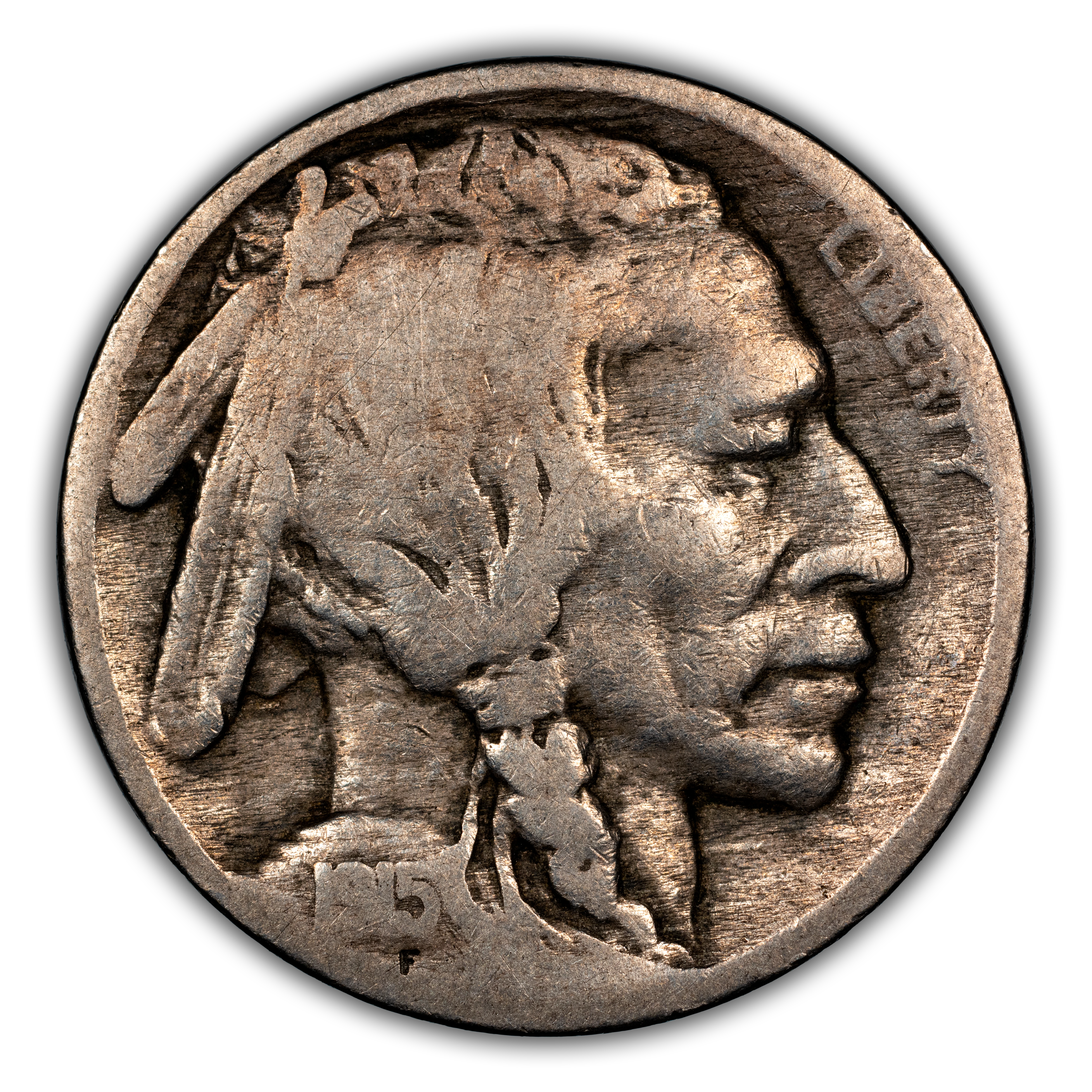 1915 5c Doubled Die Obverse, FS-101 MS