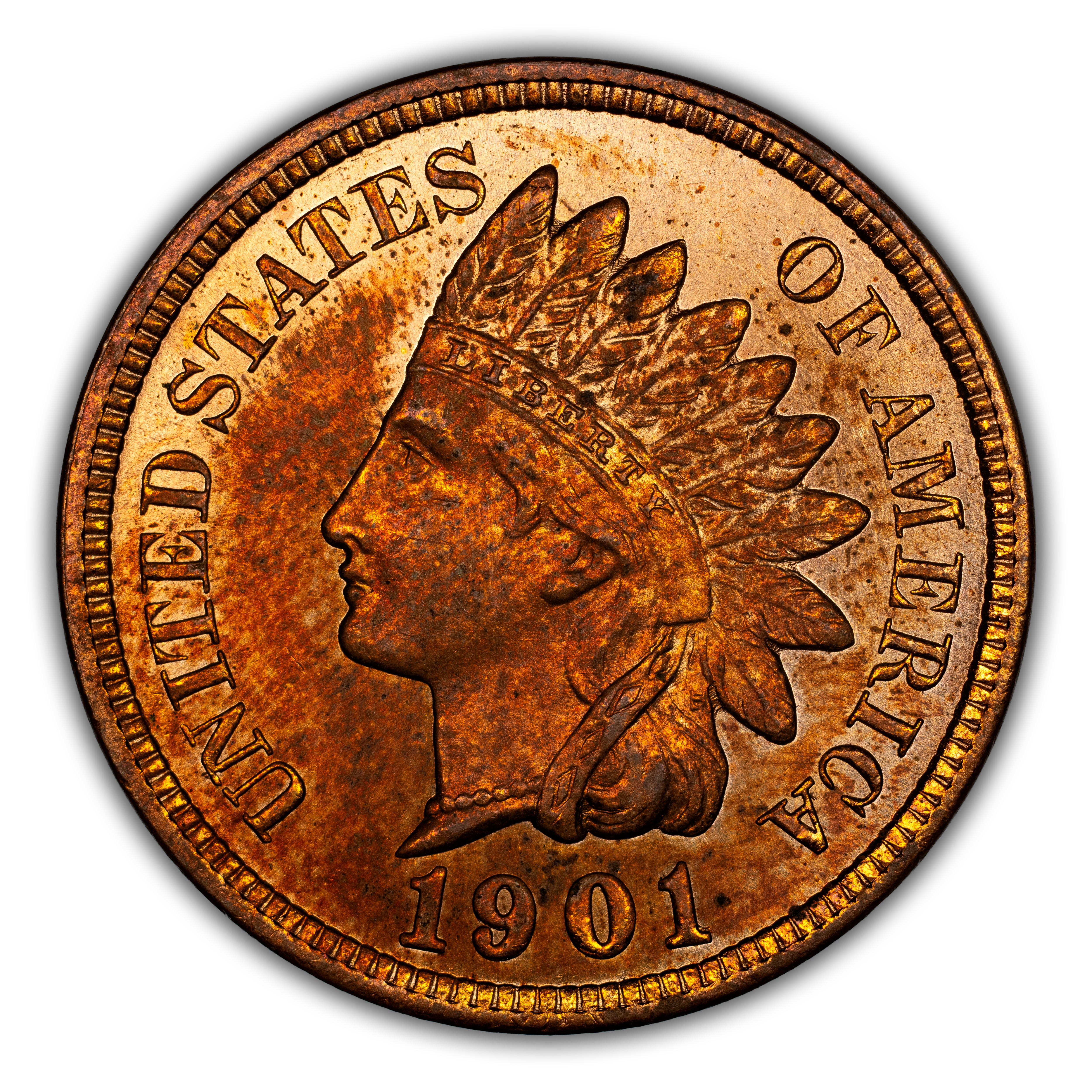 1901 1c Last 1/1, S-6 MS RB