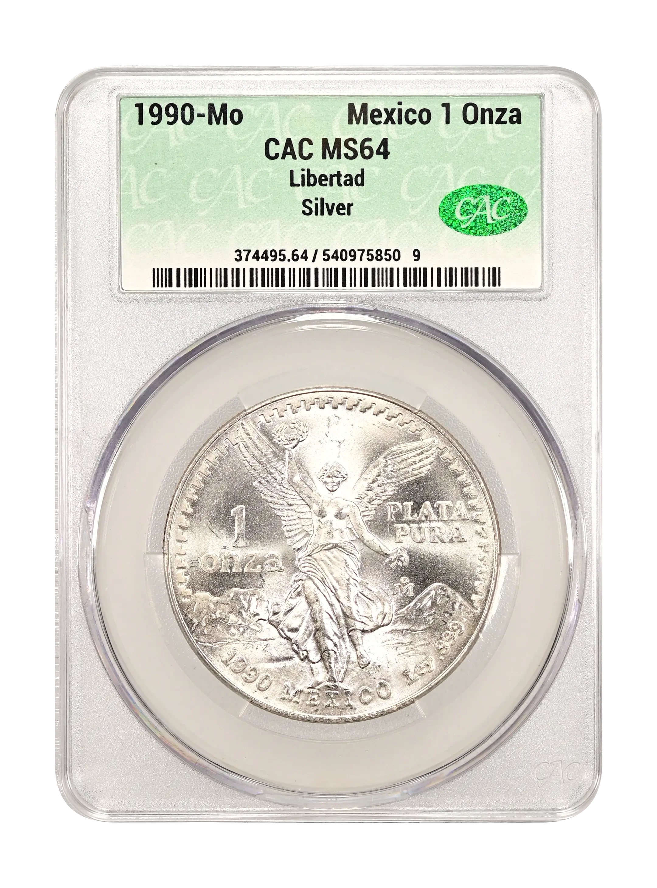 貨幣 1998 Mexico 1 oz Libertad 1998 Mexico 1 oz Silver Libertad-Set PCGS MS 69-67 - CV