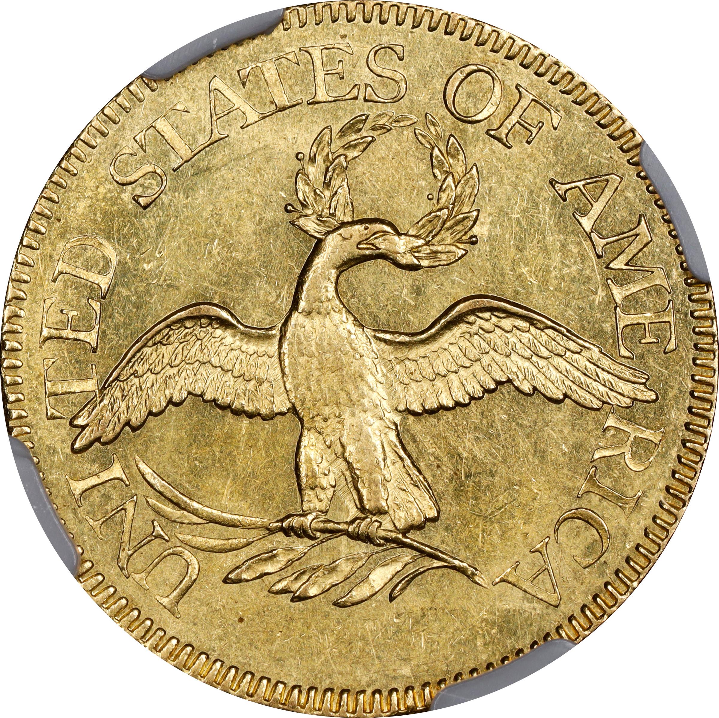 image for: 1796/5 Capped Bust Right Half Eagle. BD-1. Rarity-4+. MS-63 (NGC).