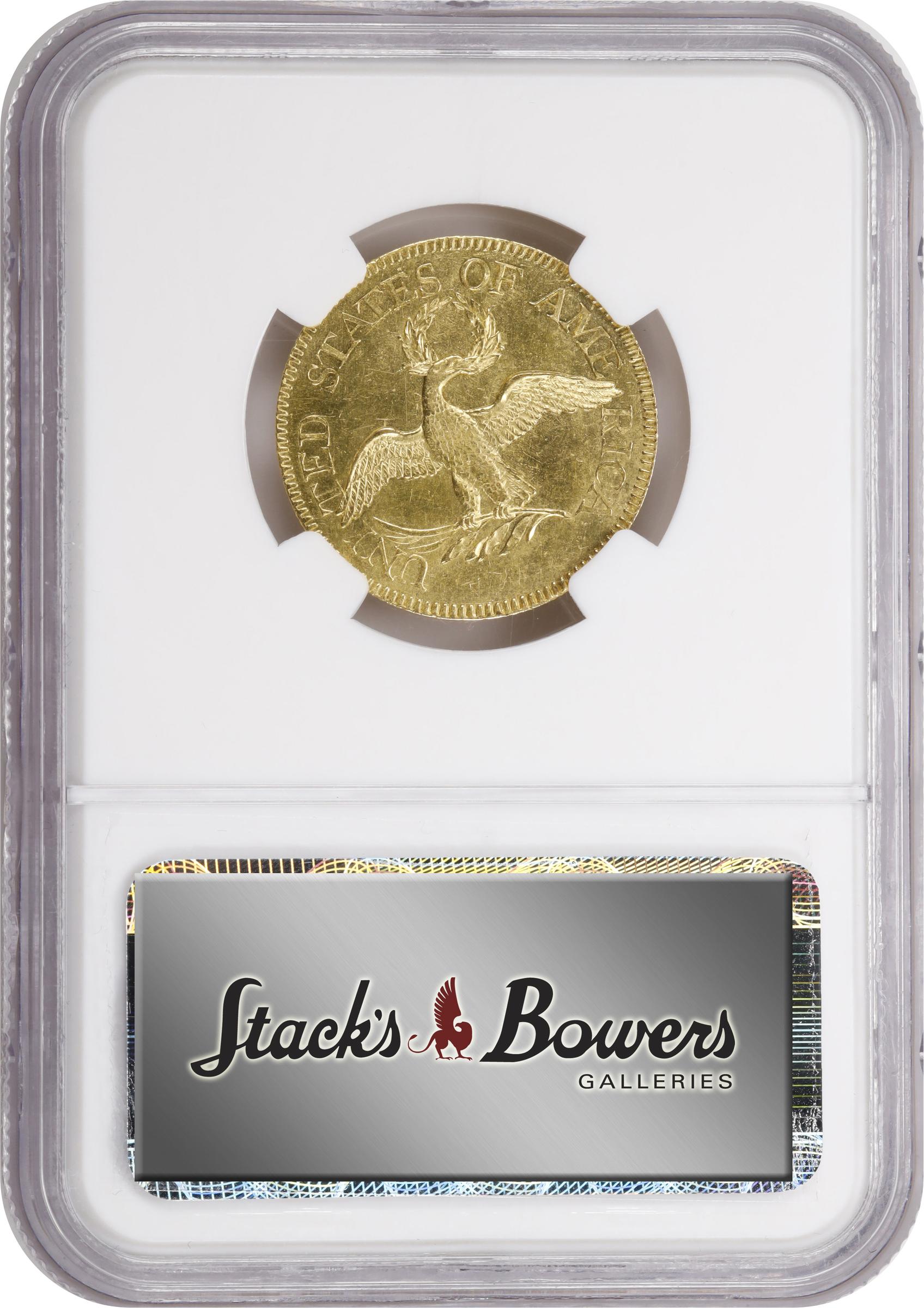 image for: 1796/5 Capped Bust Right Half Eagle. BD-1. Rarity-4+. MS-63 (NGC).
