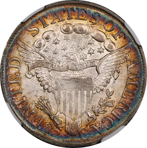 image for: 1807 Draped Bust Quarter. B-1. MS-64 * (NGC). CAC.