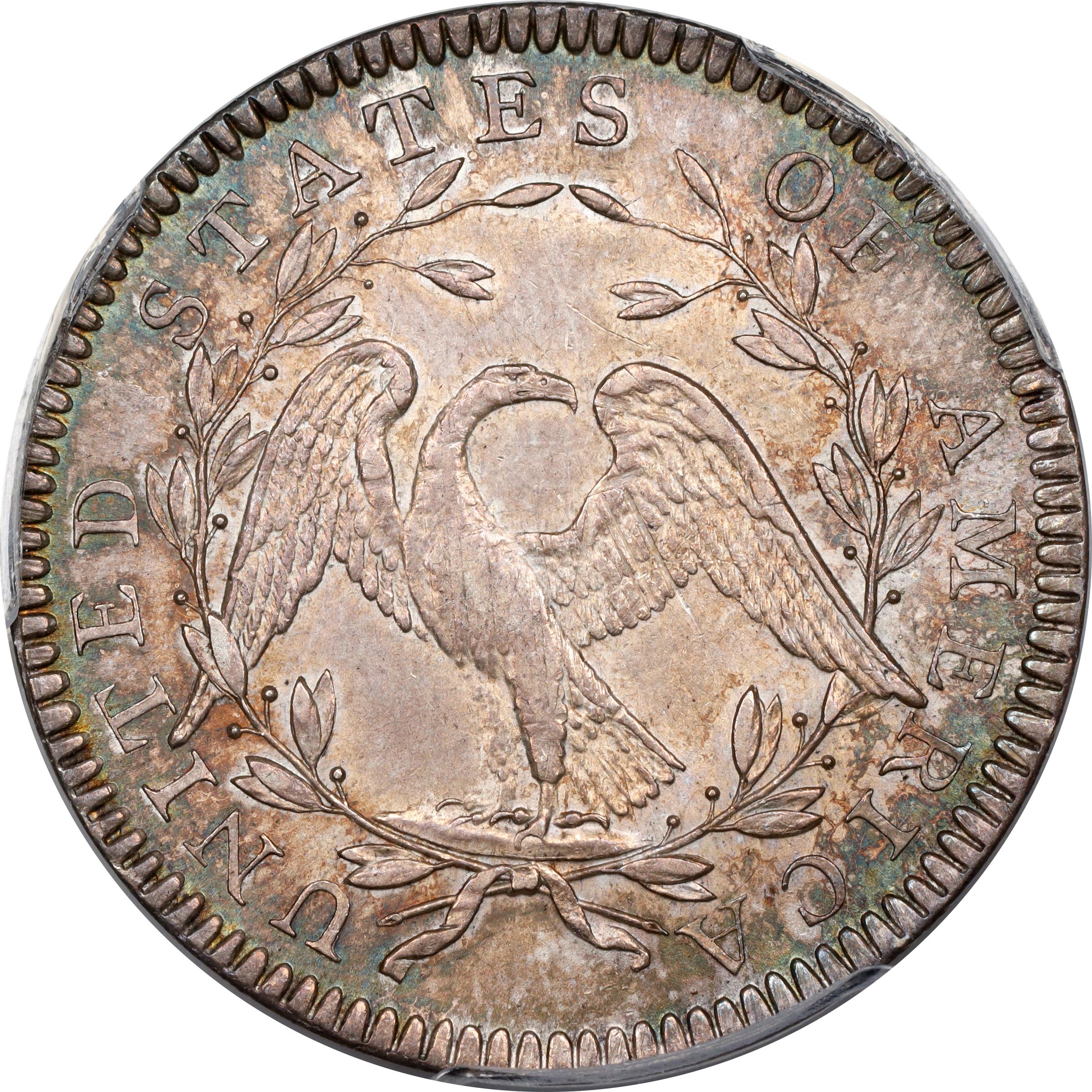 image for: 1794 Flowing Hair Half Dollar. O-101, T-7. Rarity-3. MS-61 (PCGS).