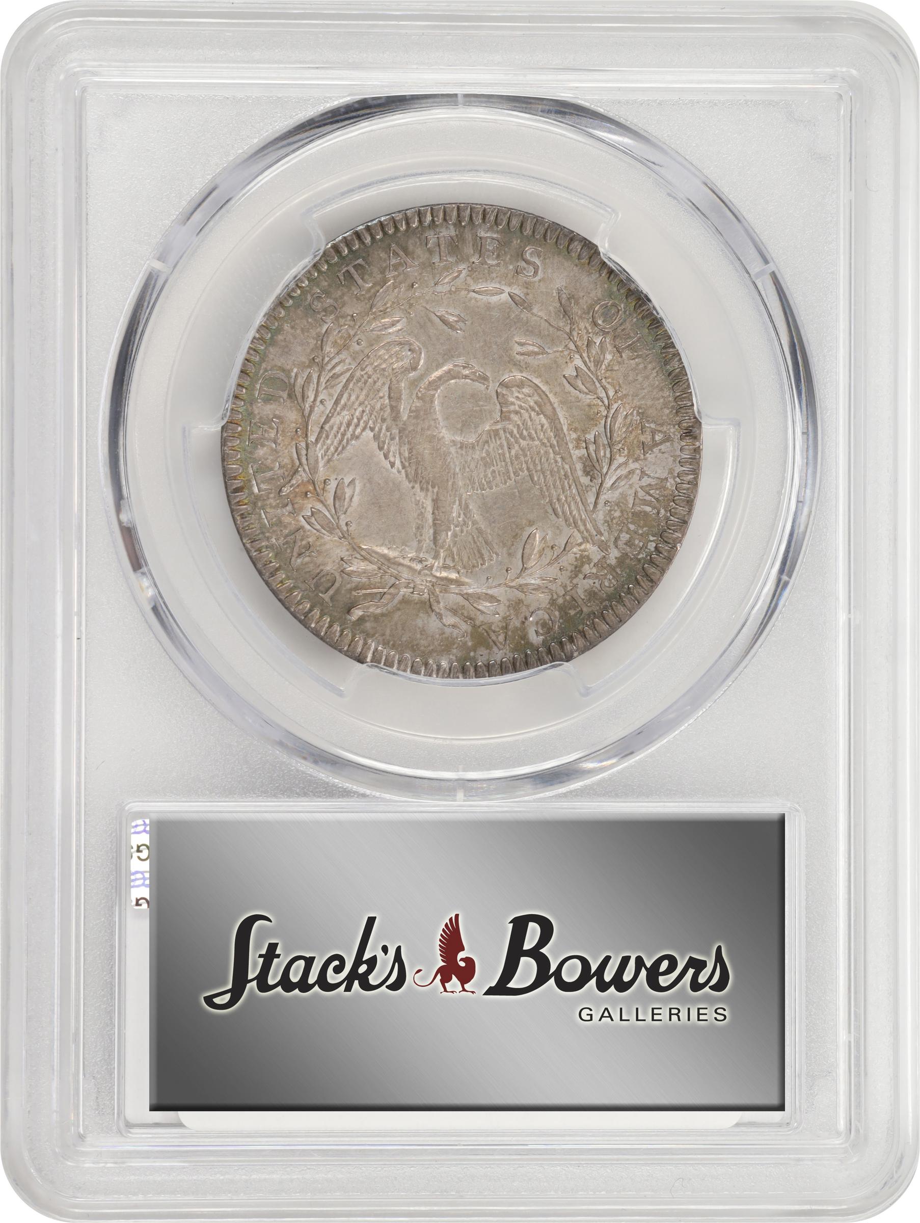 image for: 1794 Flowing Hair Half Dollar. O-101, T-7. Rarity-3. MS-61 (PCGS).
