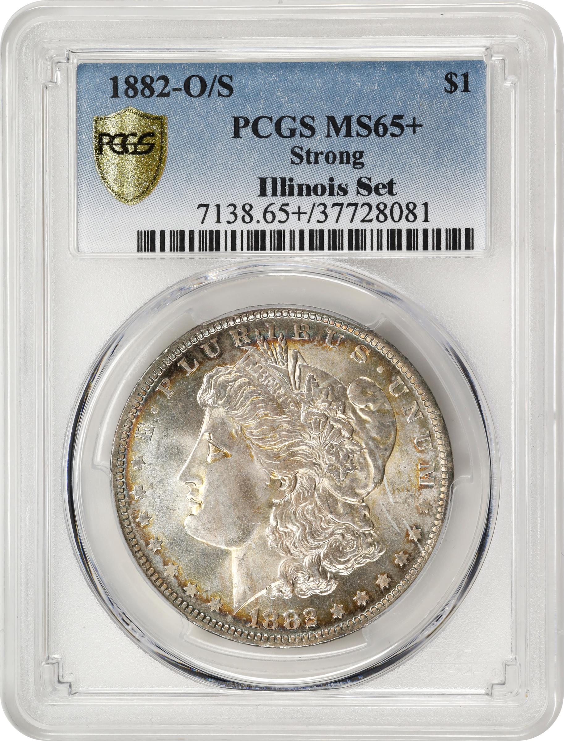 1882-O/S $1  Strong MS65 thumbnail 3