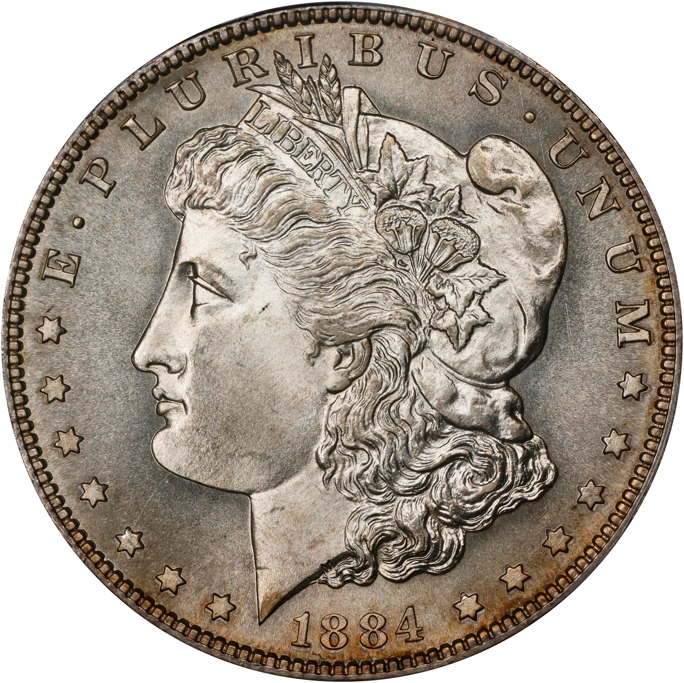 1884-S Morgan Silver Dollar. MS-67 (PCGS). CAC.
