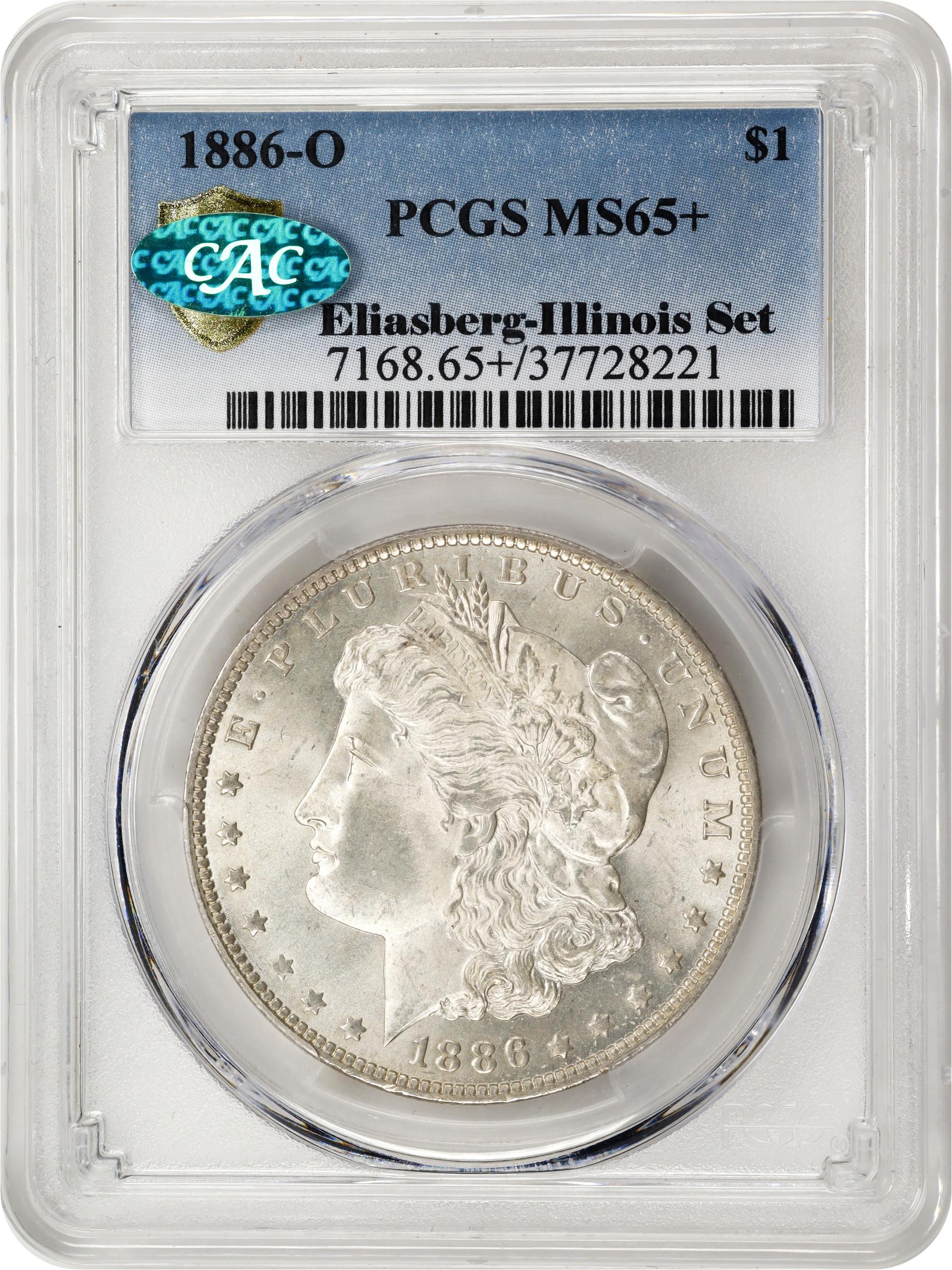 1886-O $1 MS65 thumbnail 3