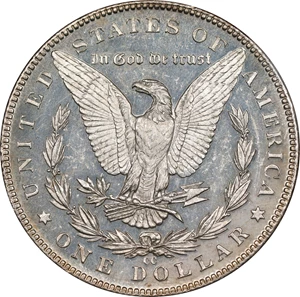 image for: 1889-CC Morgan Silver Dollar. MS-62 DMPL (PCGS).
