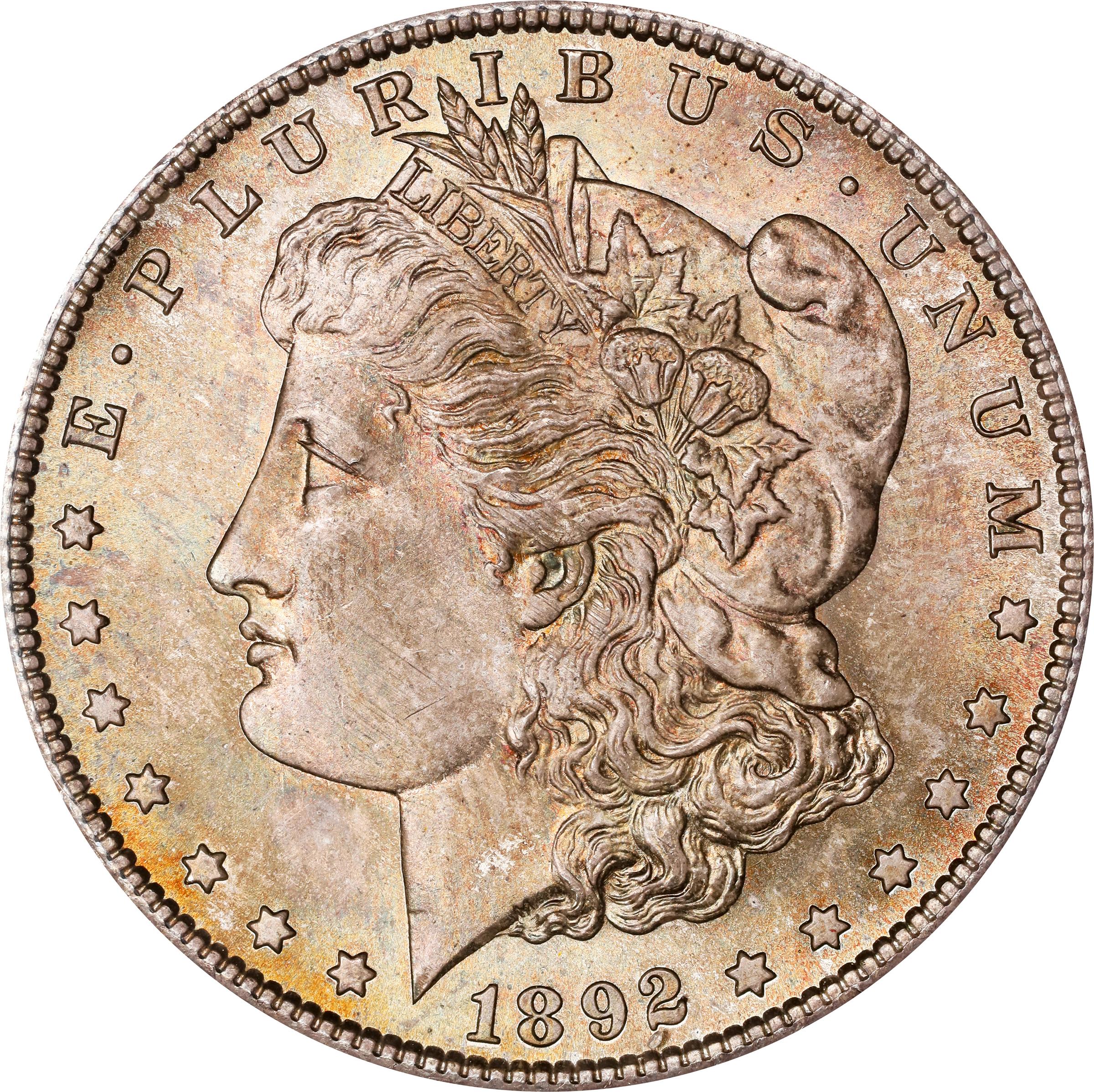1892-S Morgan Silver Dollar. MS-67 (PCGS). CAC. CMQ. OGH Rattler.