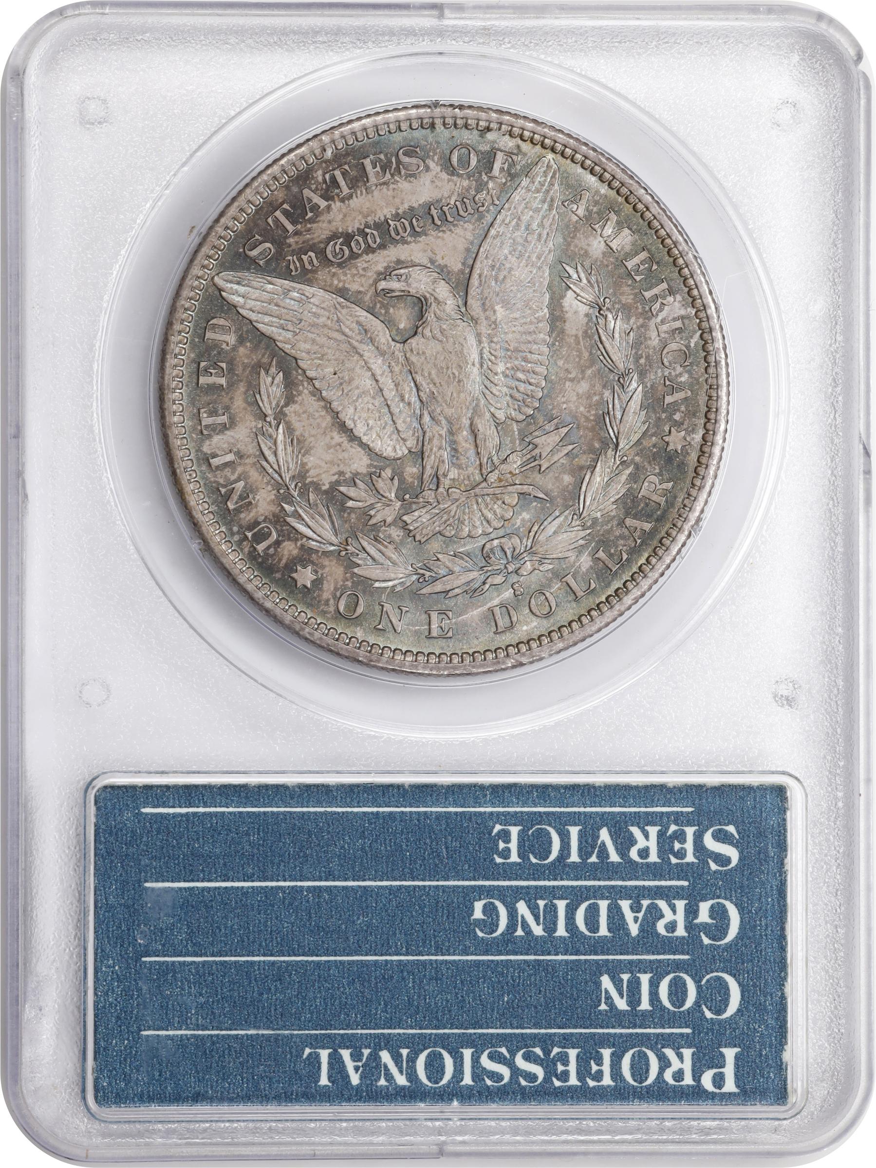 1892-S $1 MS67 CAC thumbnail 4