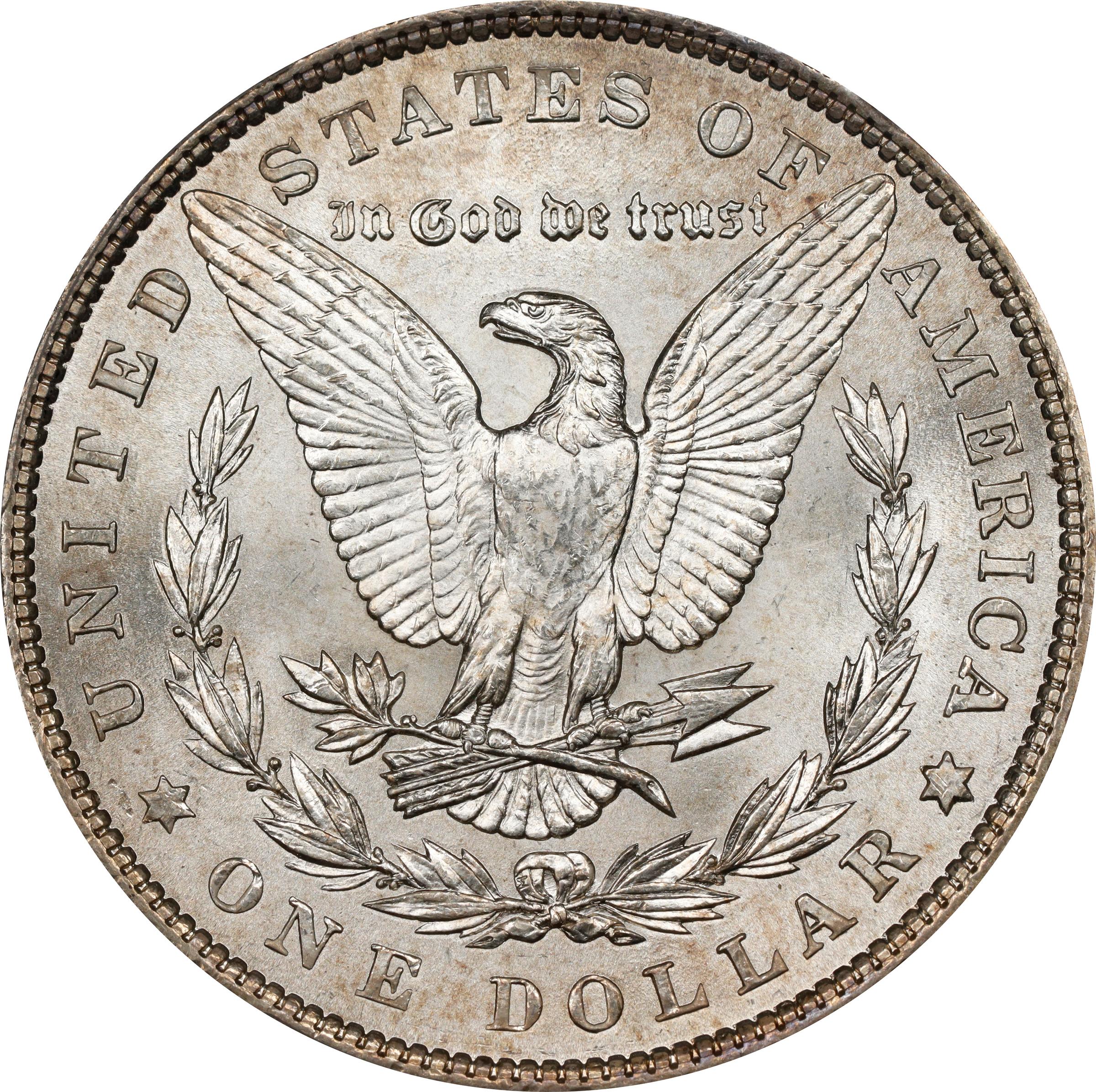 1901 $1 MS66 CAC thumbnail 2