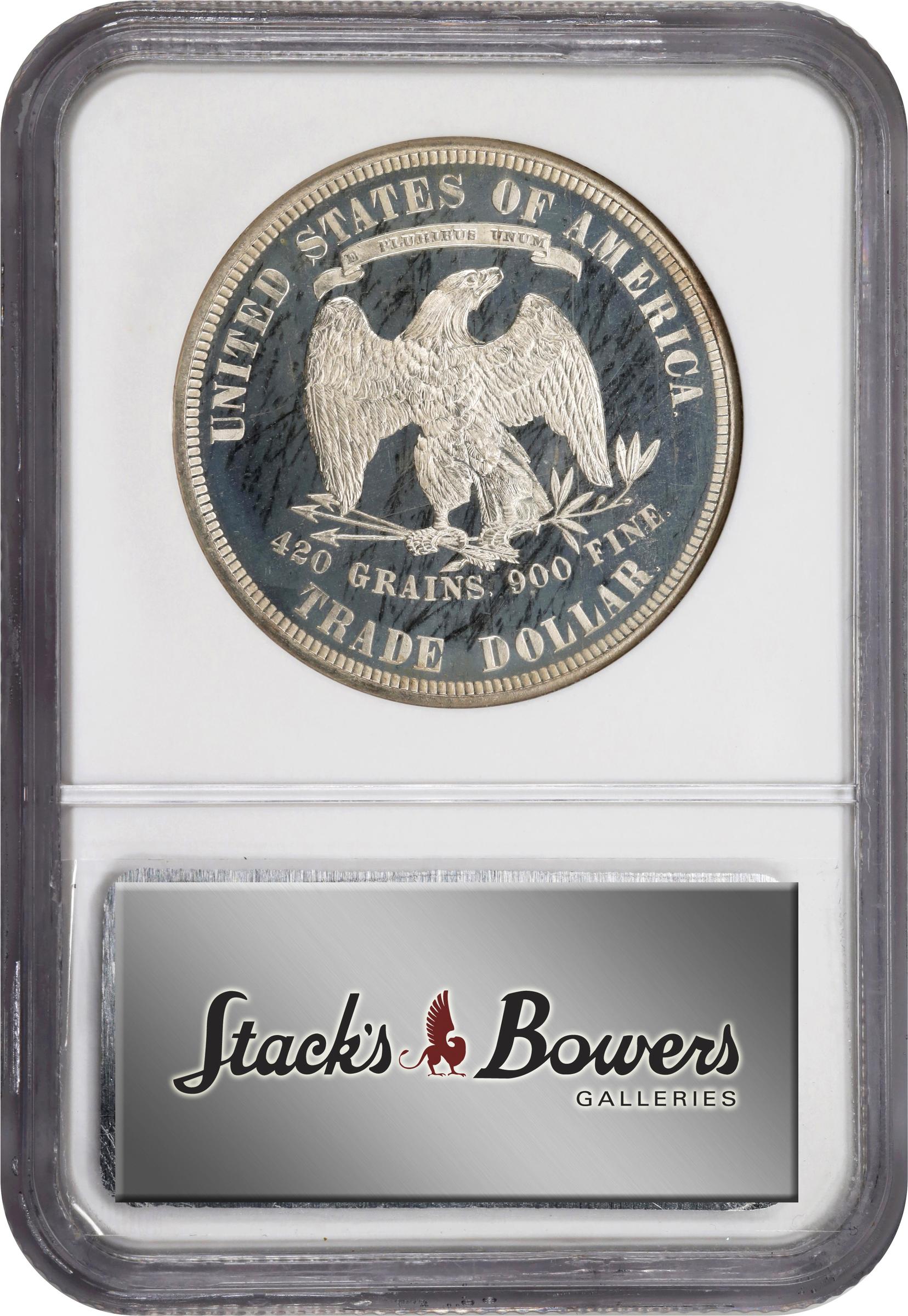 image for: 1877 Trade Dollar. Proof-67 Ultra Cameo (NGC).