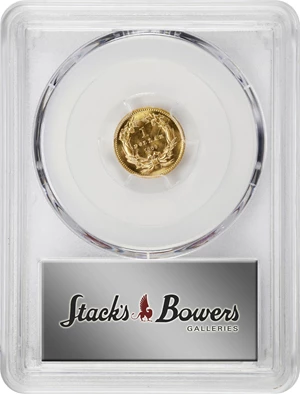 image for: 1865 Gold Dollar. MS-65 (PCGS).