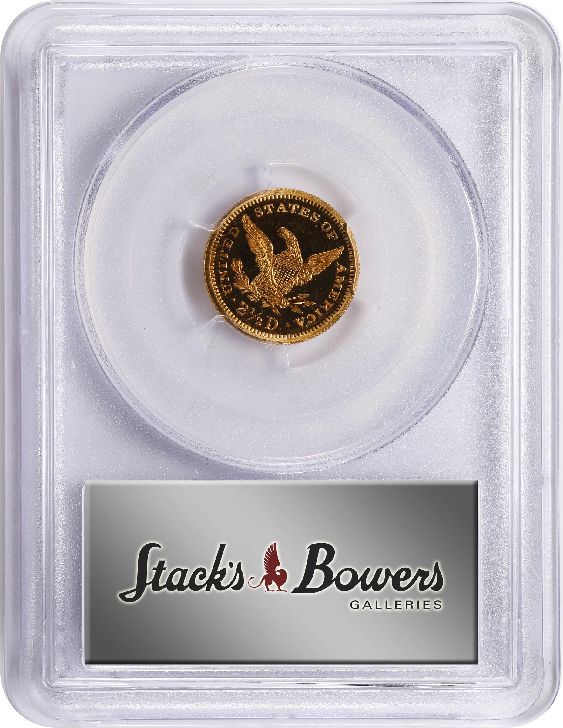 image for: 1876 Liberty Head Quarter Eagle. JD-1. Rarity-6-. Proof-66 Deep Cameo (PCGS). CAC.