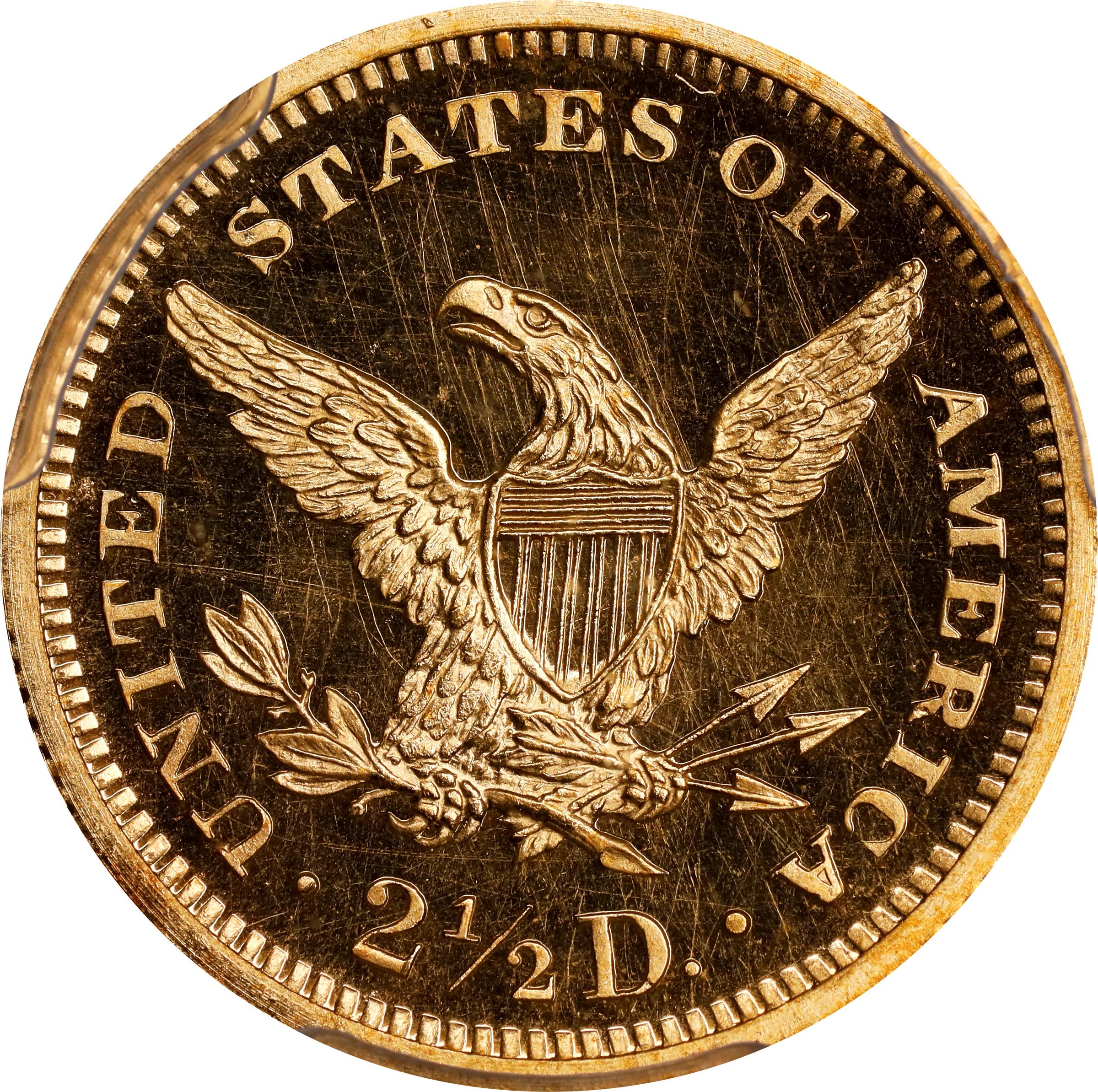 image for: 1878 Liberty Head Quarter Eagle. JD-2. Rarity-7-. Proof-65 Deep Cameo (PCGS).