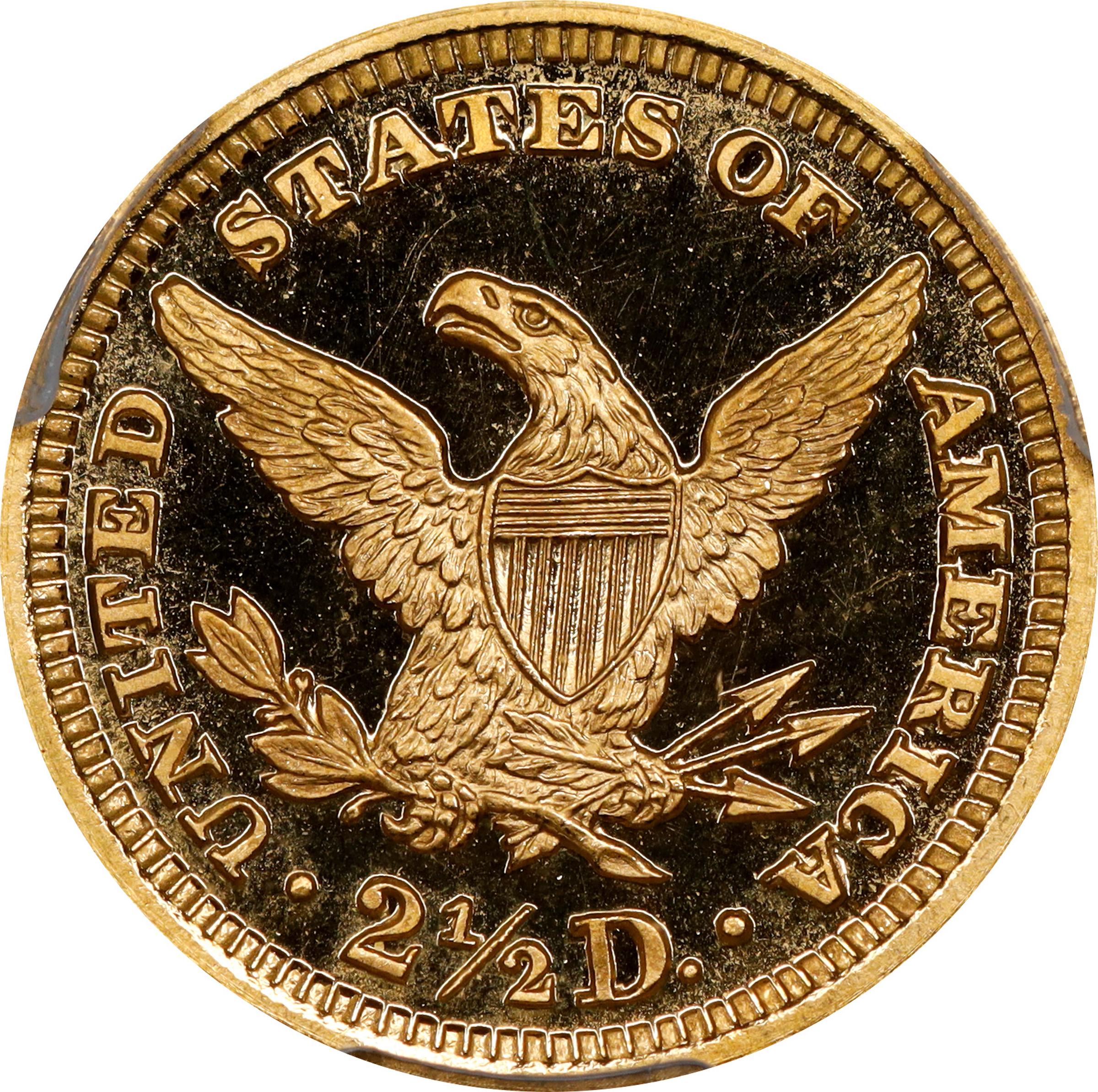 image for: 1895 Liberty Head Quarter Eagle. JD-1. Rarity-4+. Proof-67 Deep Cameo (PCGS). CAC.