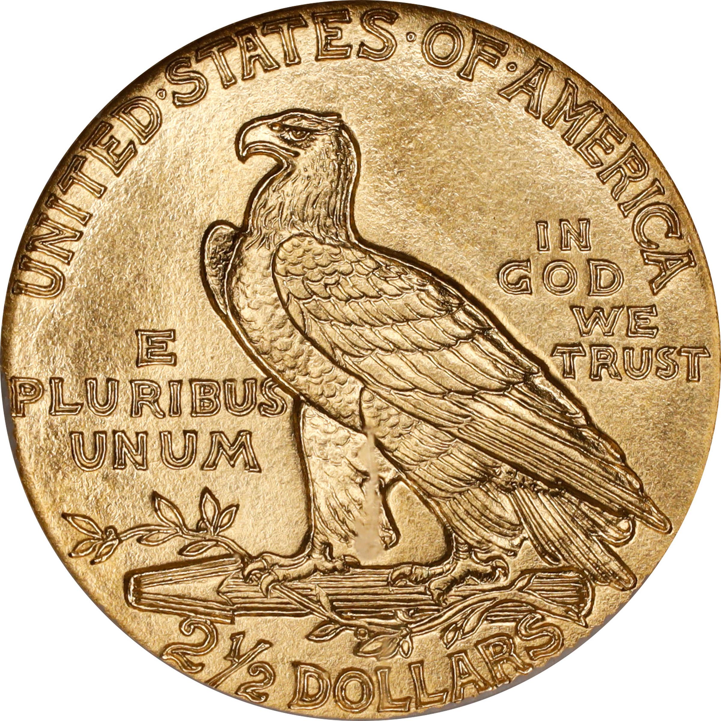image for: 1910 Indian Quarter Eagle. JD-1. Rarity-4. Proof-66 (NGC).