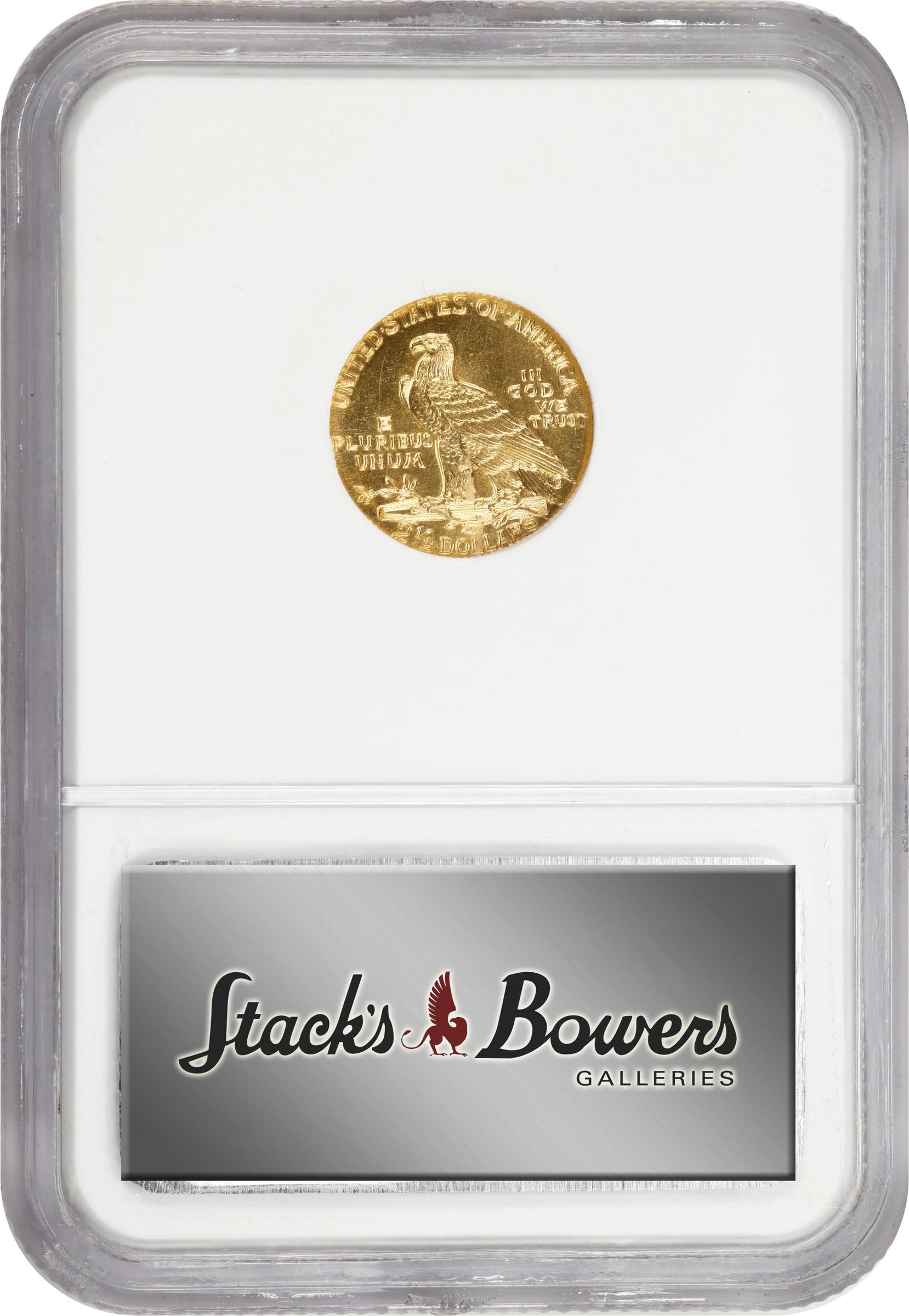 image for: 1910 Indian Quarter Eagle. JD-1. Rarity-4. Proof-66 (NGC).