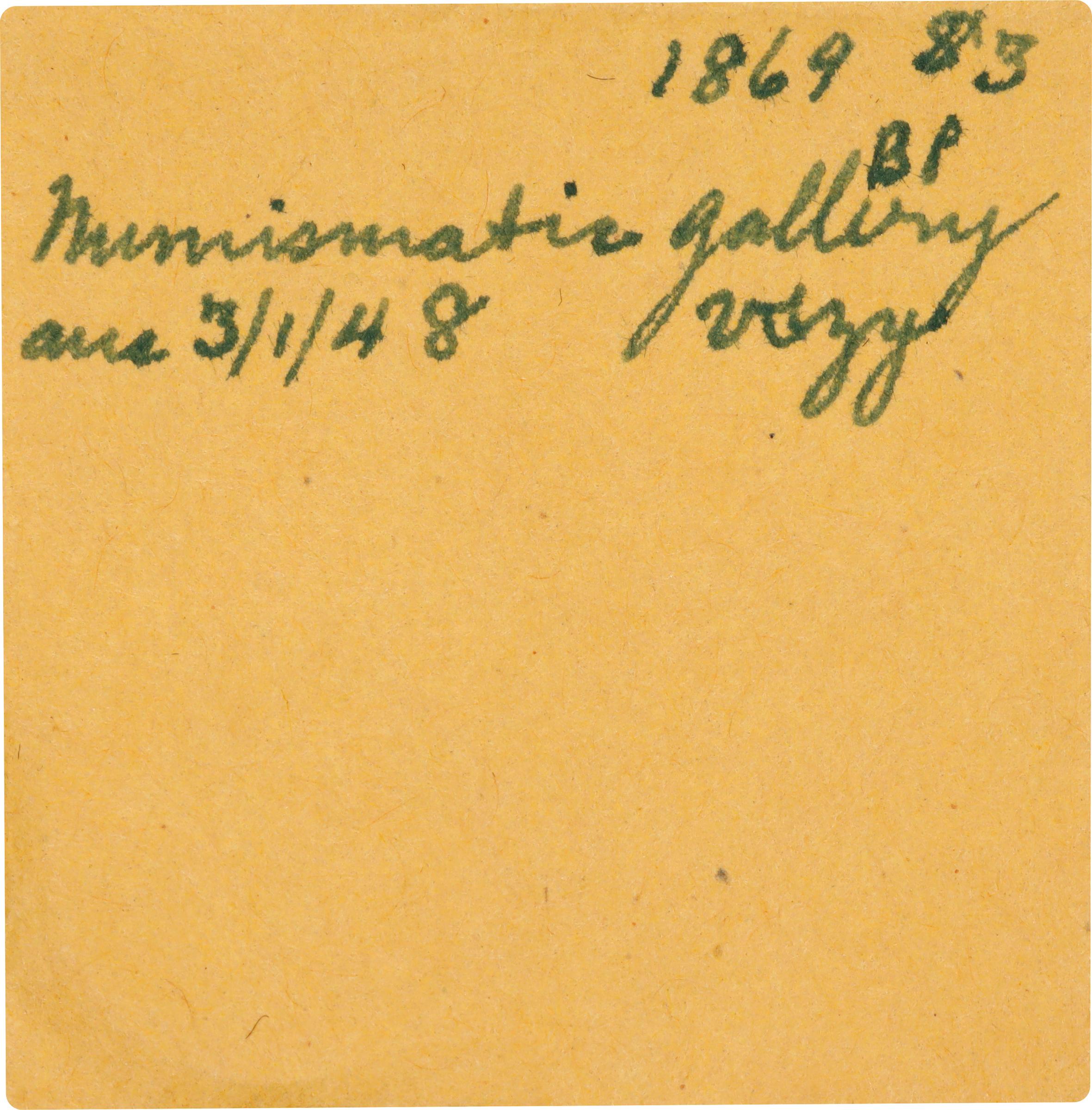 image for: 1869 Three-Dollar Gold Piece. JD-1. Rarity-6+. Proof-63 Deep Cameo (PCGS). CMQ.