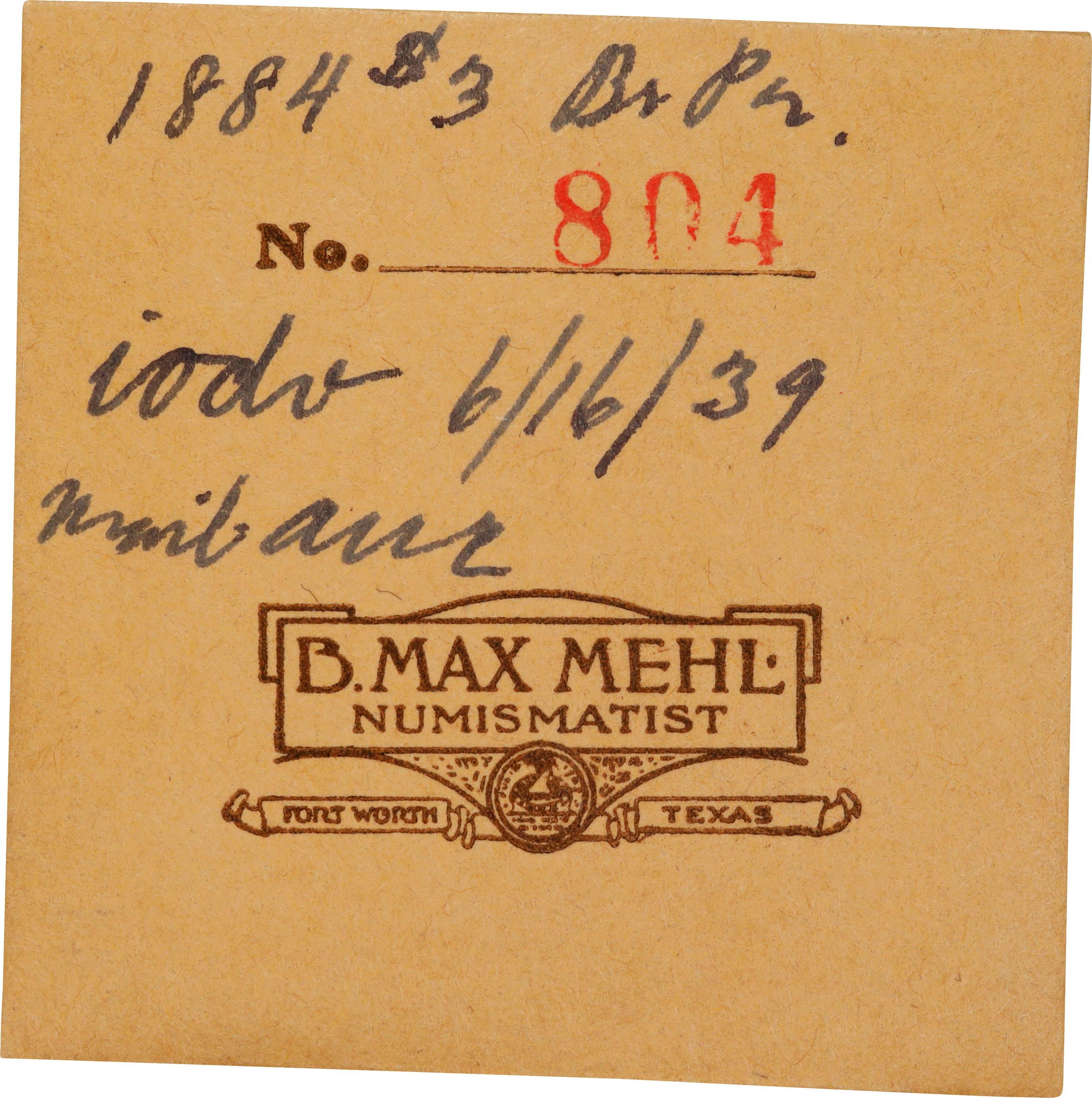 image for: 1884 Three-Dollar Gold Piece. JD-1. Rarity-4+. Proof-62 (PCGS). CAC. CMQ.