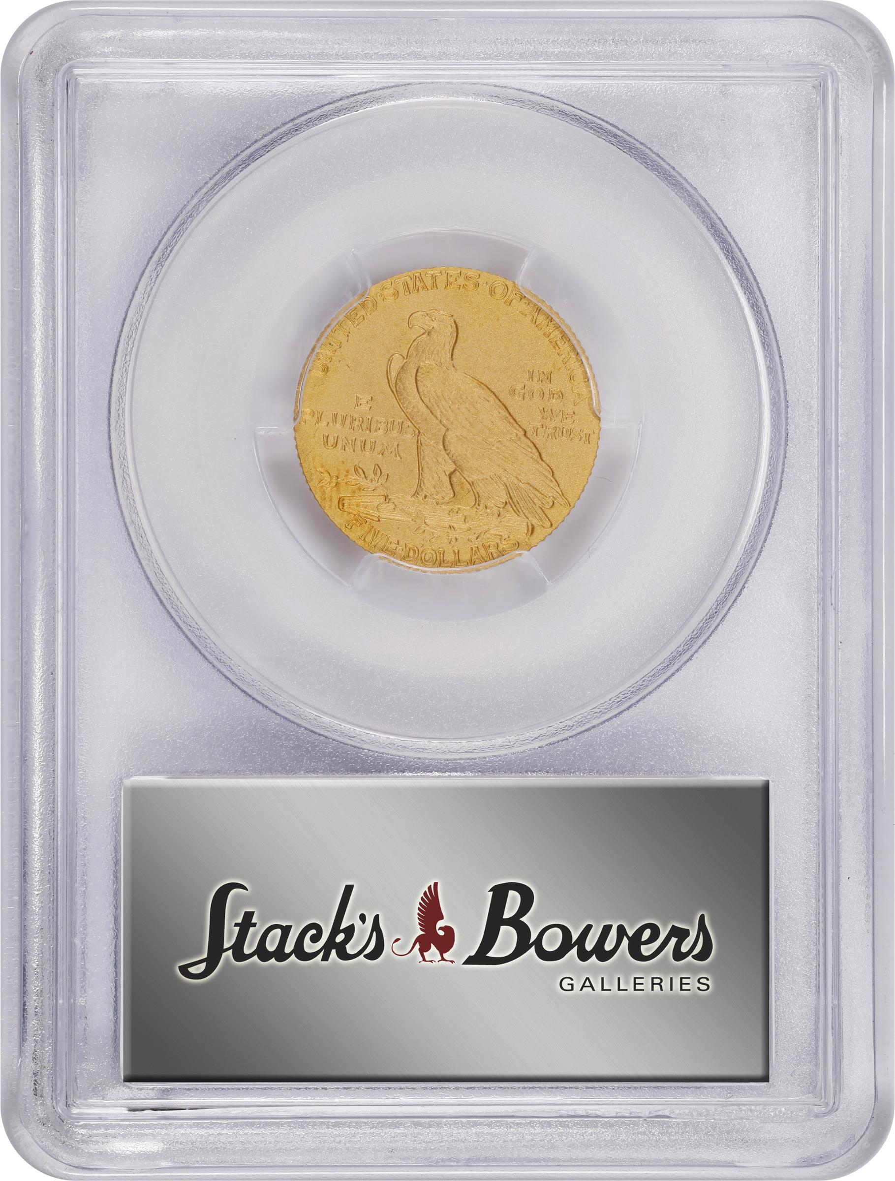 image for: 1911 Indian Half Eagle. JD-1. Rarity-4. Proof-66+ (PCGS).