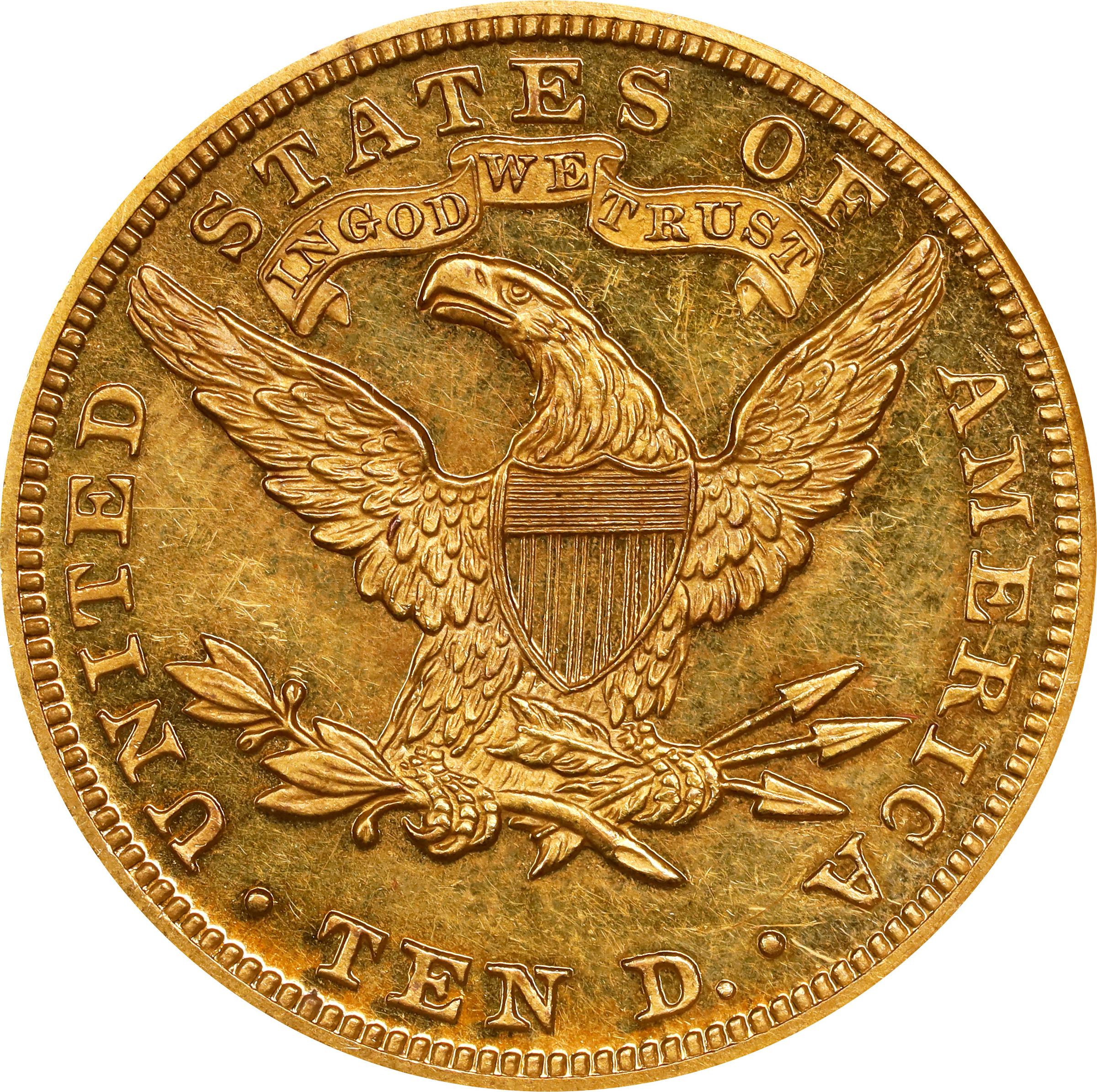 image for: 1896 Liberty Head Eagle. JD-1. Rarity-5+. Proof-62 Cameo (NGC).