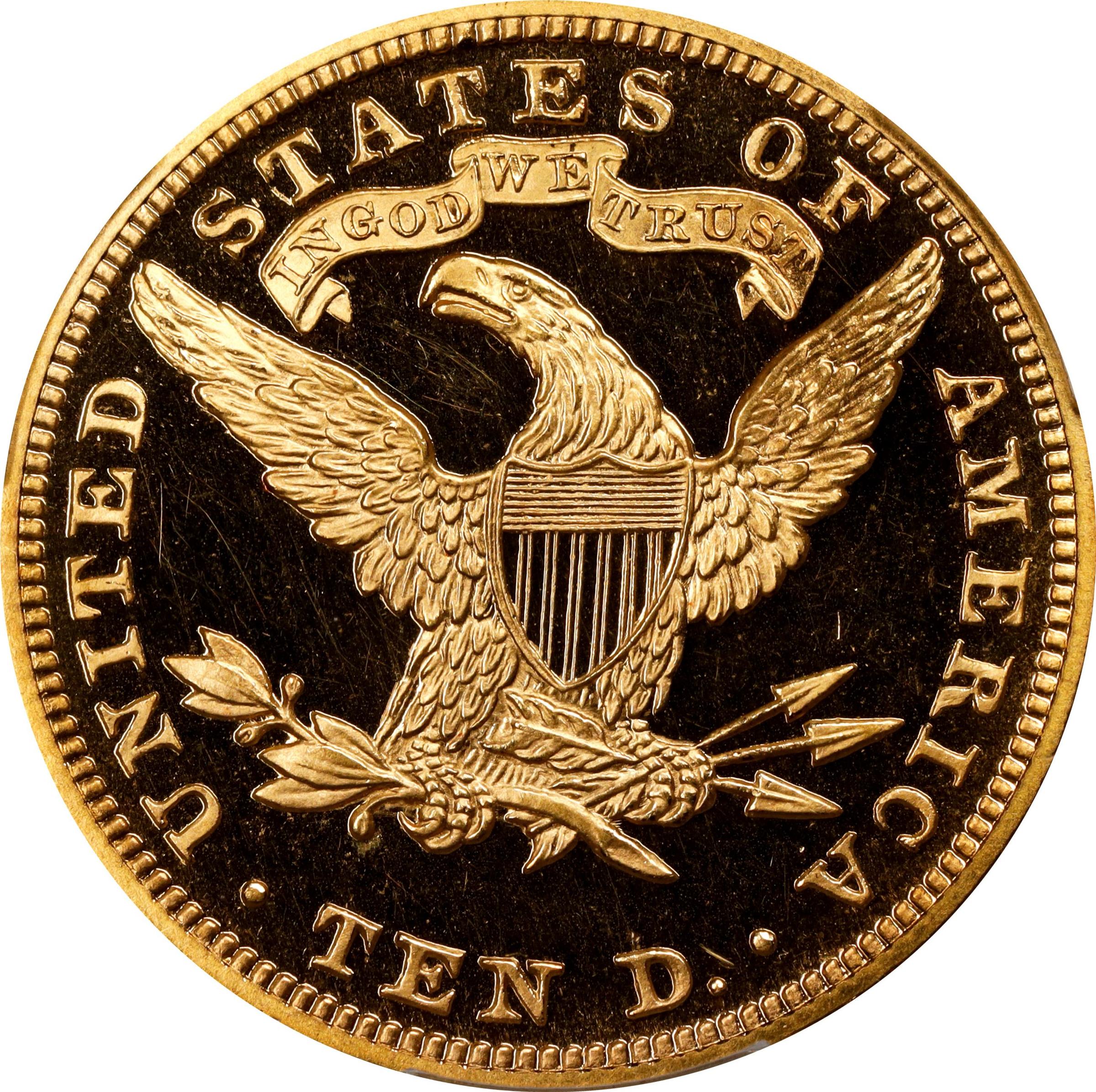 image for: 1899 Liberty Head Eagle. JD-1. Rarity-5. Proof-64 Deep Cameo (PCGS). CAC.