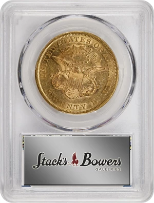image for: 1862 Liberty Head Double Eagle. AU-55 (PCGS).