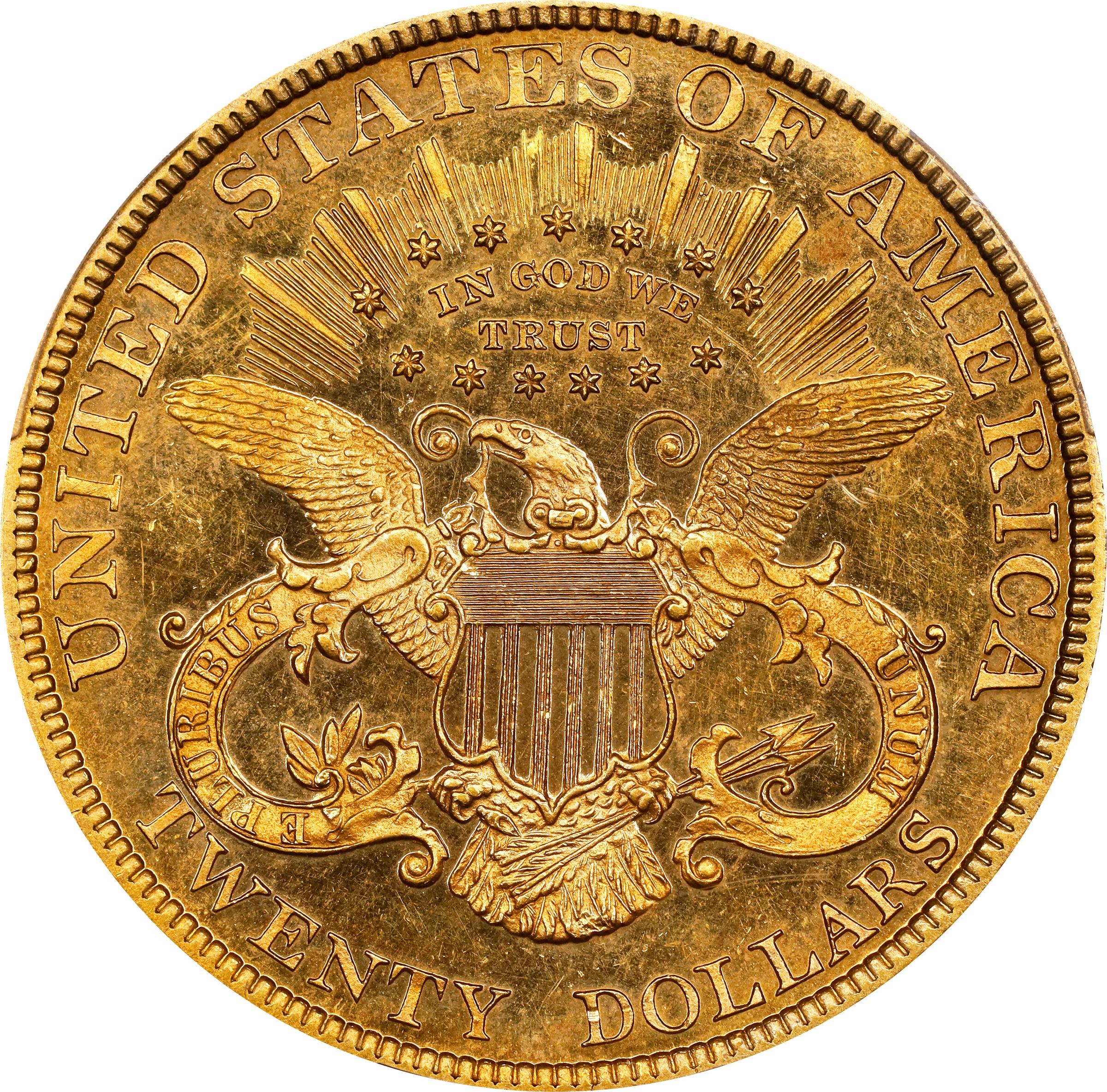 image for: 1883 Liberty Head Double Eagle. JD-1. Rarity-5+. Proof-64 Cameo (PCGS).