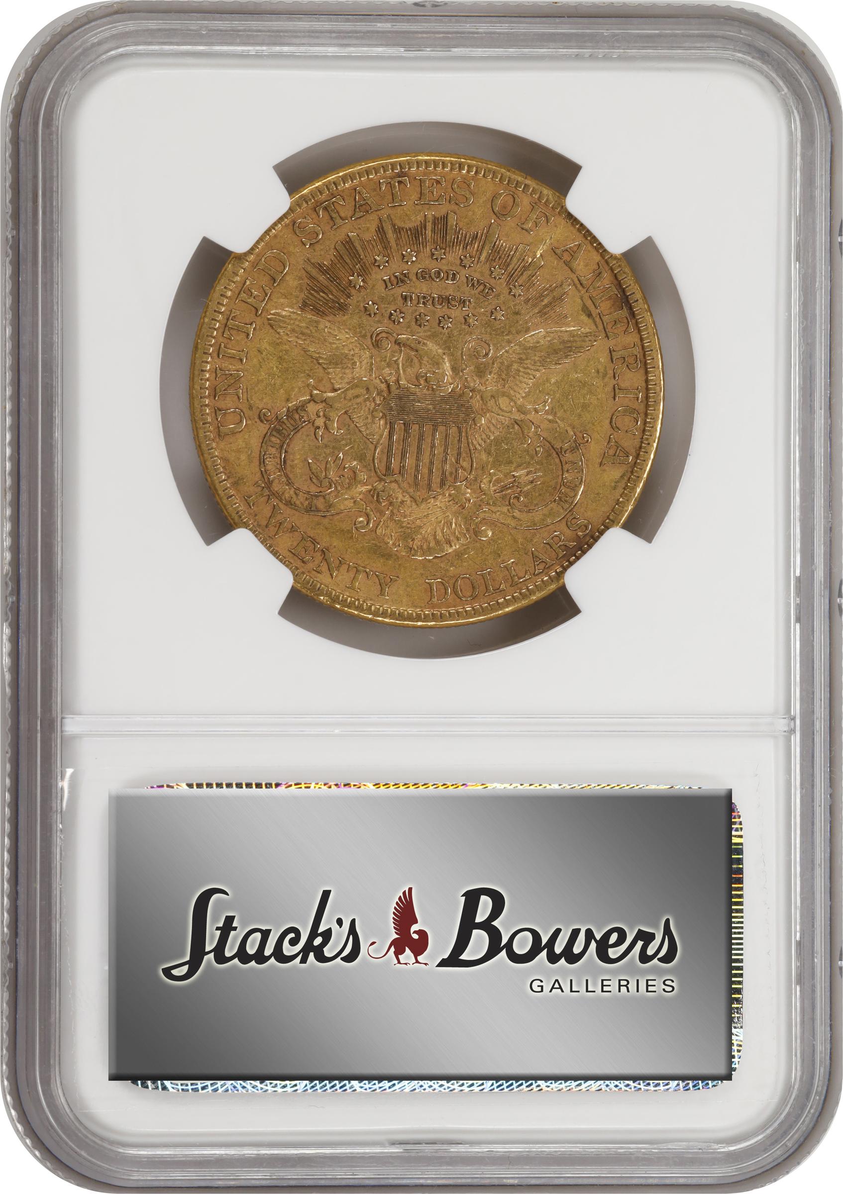image for: 1891 Liberty Head Double Eagle. EF-45 (NGC).