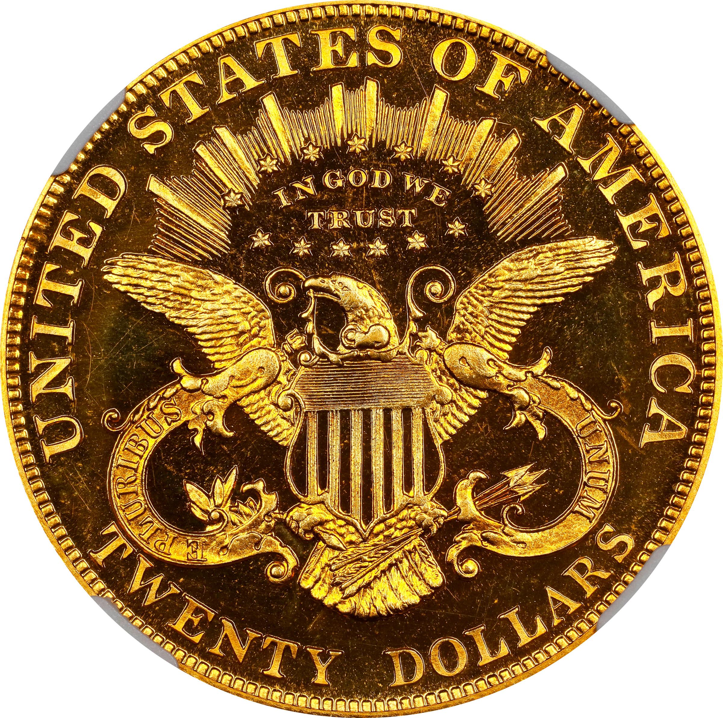 image for: 1902 Liberty Head Double Eagle. JD-1. Rarity-4. Proof-65+ * (NGC). CMQ.