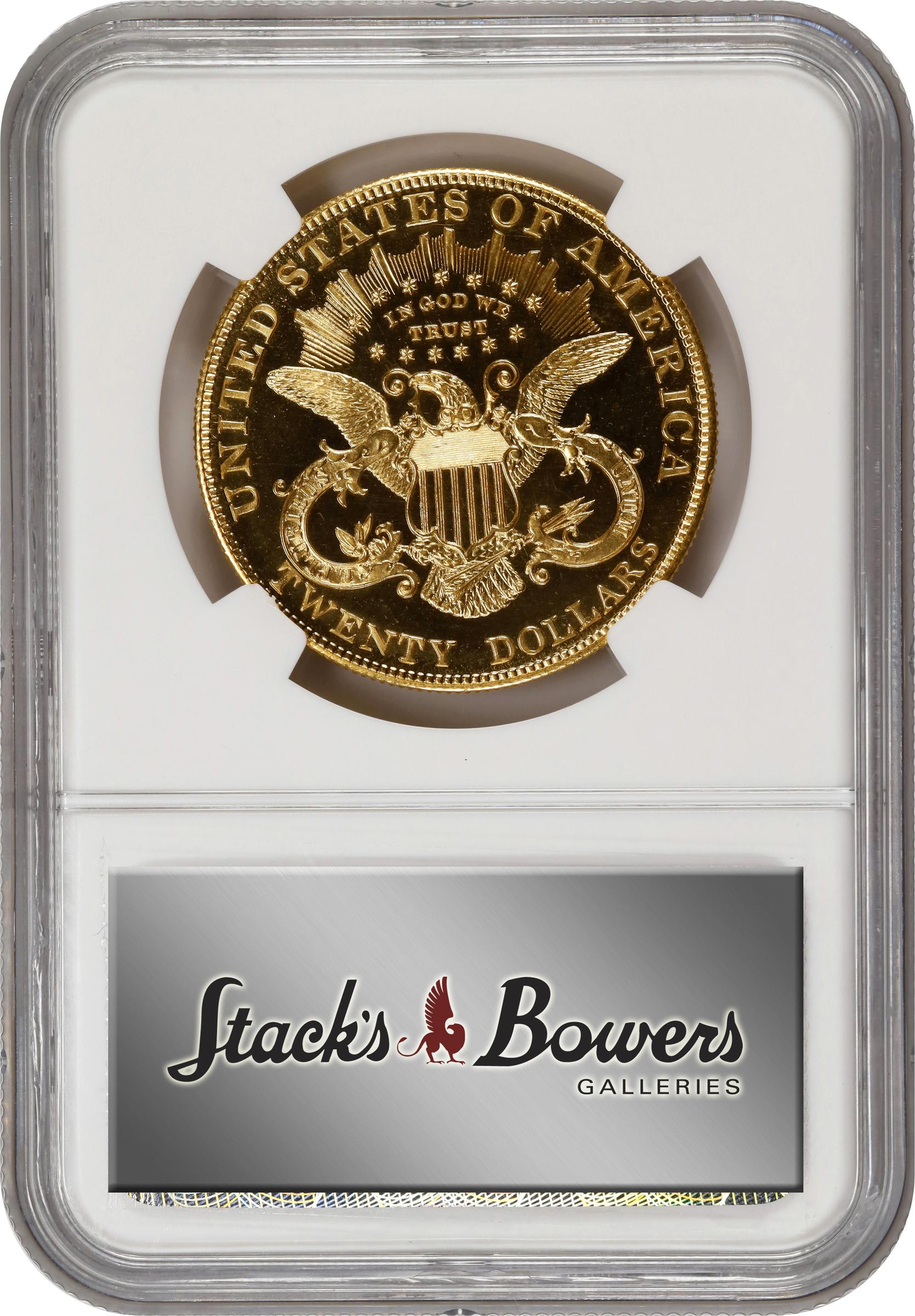 image for: 1907 Liberty Head Double Eagle. JD-1. Rarity-5. Proof-66+ Cameo (NGC).