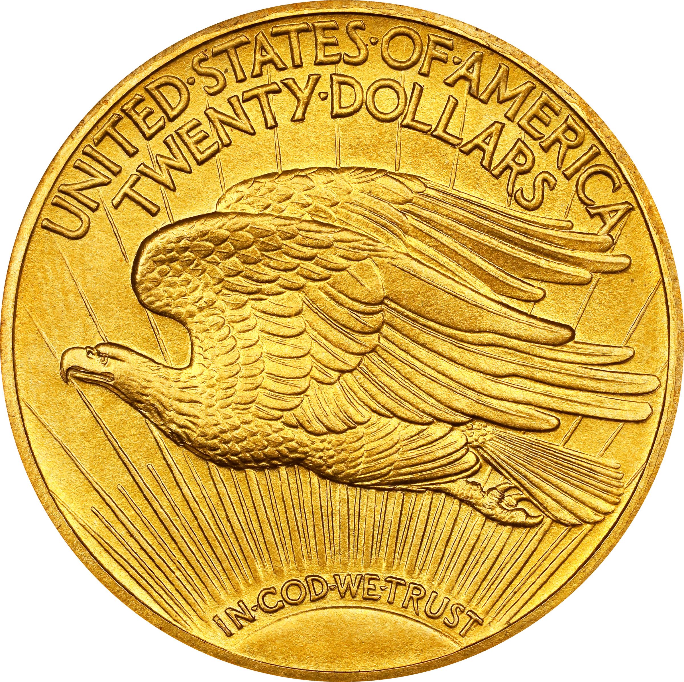 image for: 1909 Saint-Gaudens Double Eagle. JD-1. Rarity-5. Proof-68 (NGC).