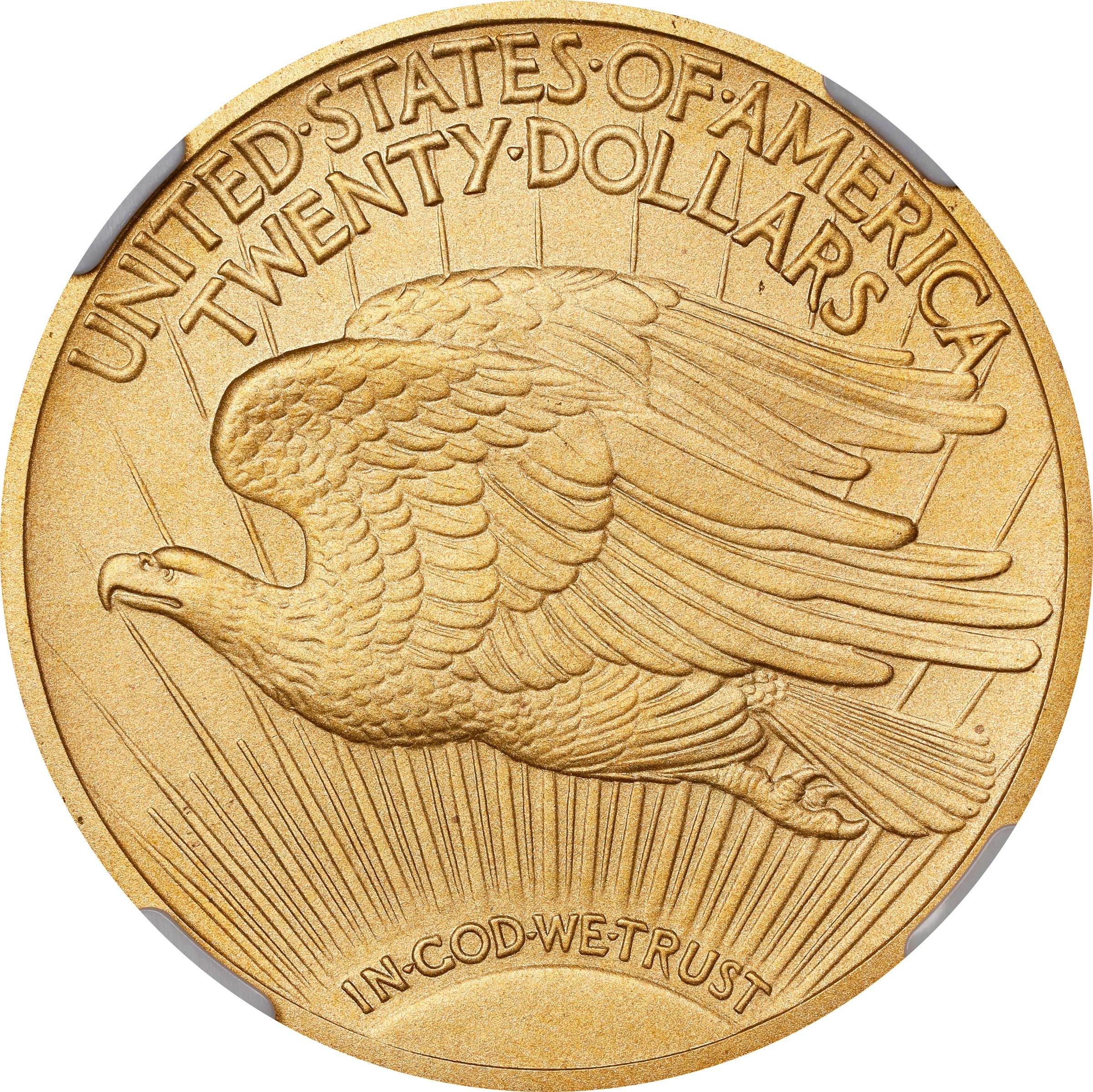 image for: 1912 Saint-Gaudens Double Eagle. JD-1. Rarity-5. Proof-67 (NGC).