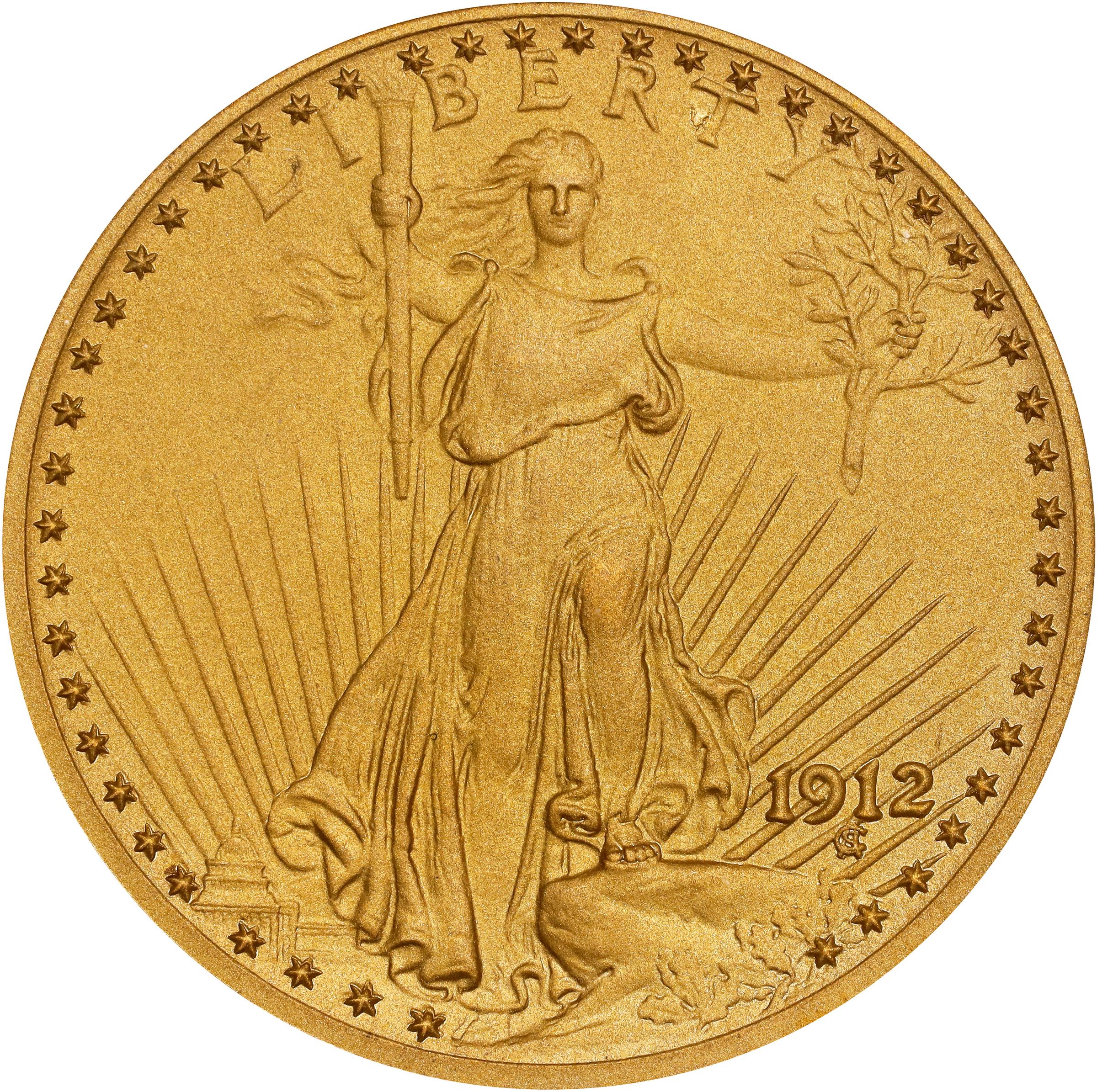 image for: 1912 Saint-Gaudens Double Eagle. JD-1. Rarity-5. Proof-65 (PCGS). CAC. OGH.