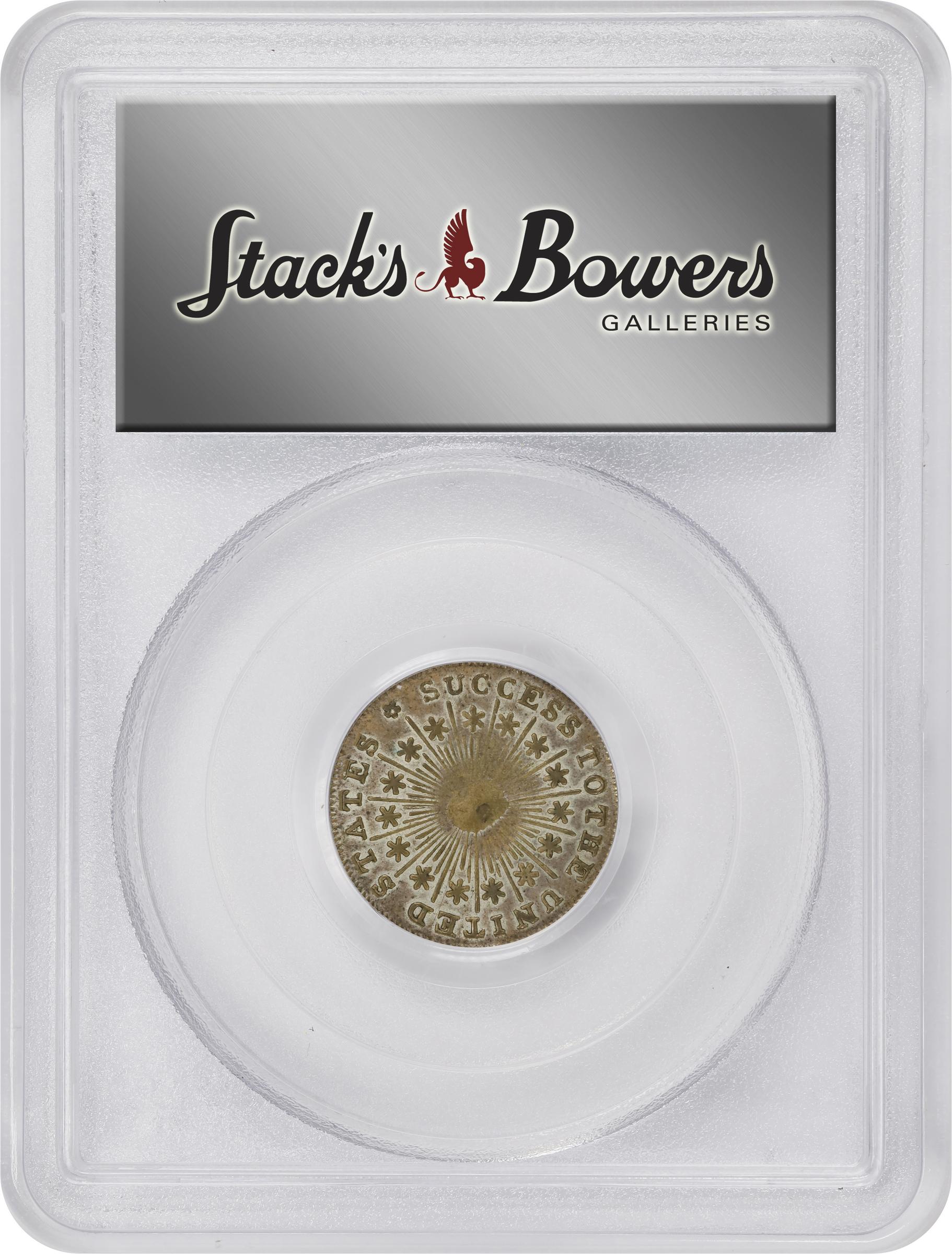 image for: Undated (ca. 1793) Washington Success Medal. Small Size. Musante GW-44, Baker-267A, W-10877. Brass. Plain Edge. EF-45 (PCGS).