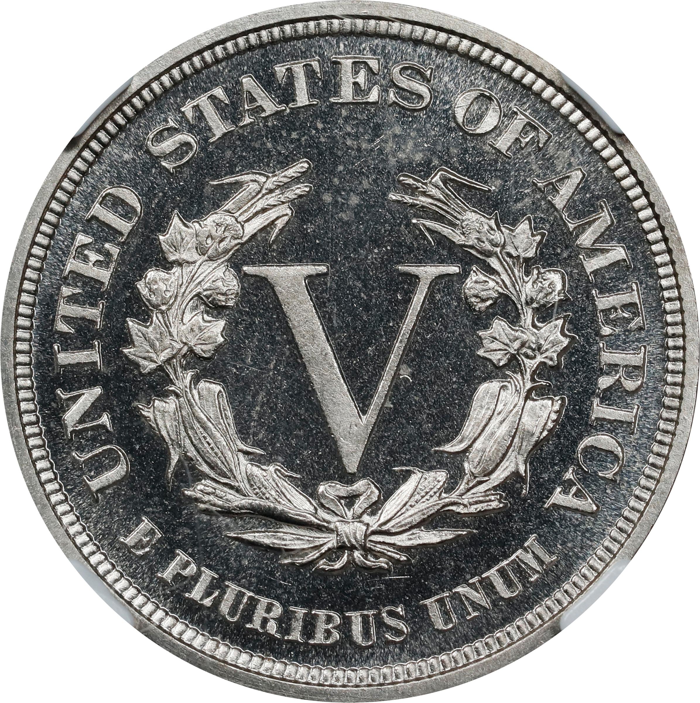 image for: 1883 Liberty Head Nickel. No CENTS. JD-1. Rarity-1. Proof-66+ Deep Cameo (NGC).