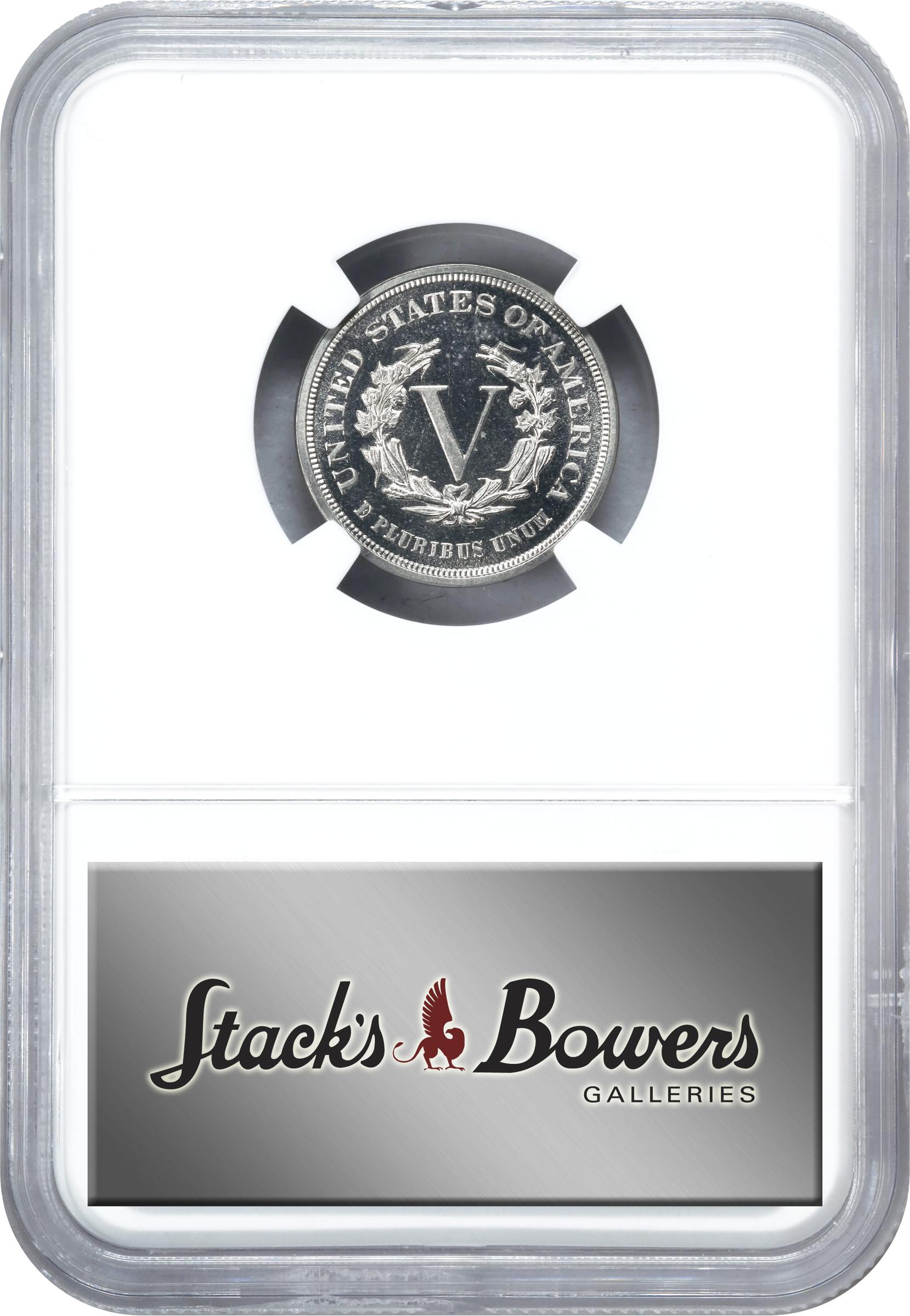 image for: 1883 Liberty Head Nickel. No CENTS. JD-1. Rarity-1. Proof-66+ Deep Cameo (NGC).