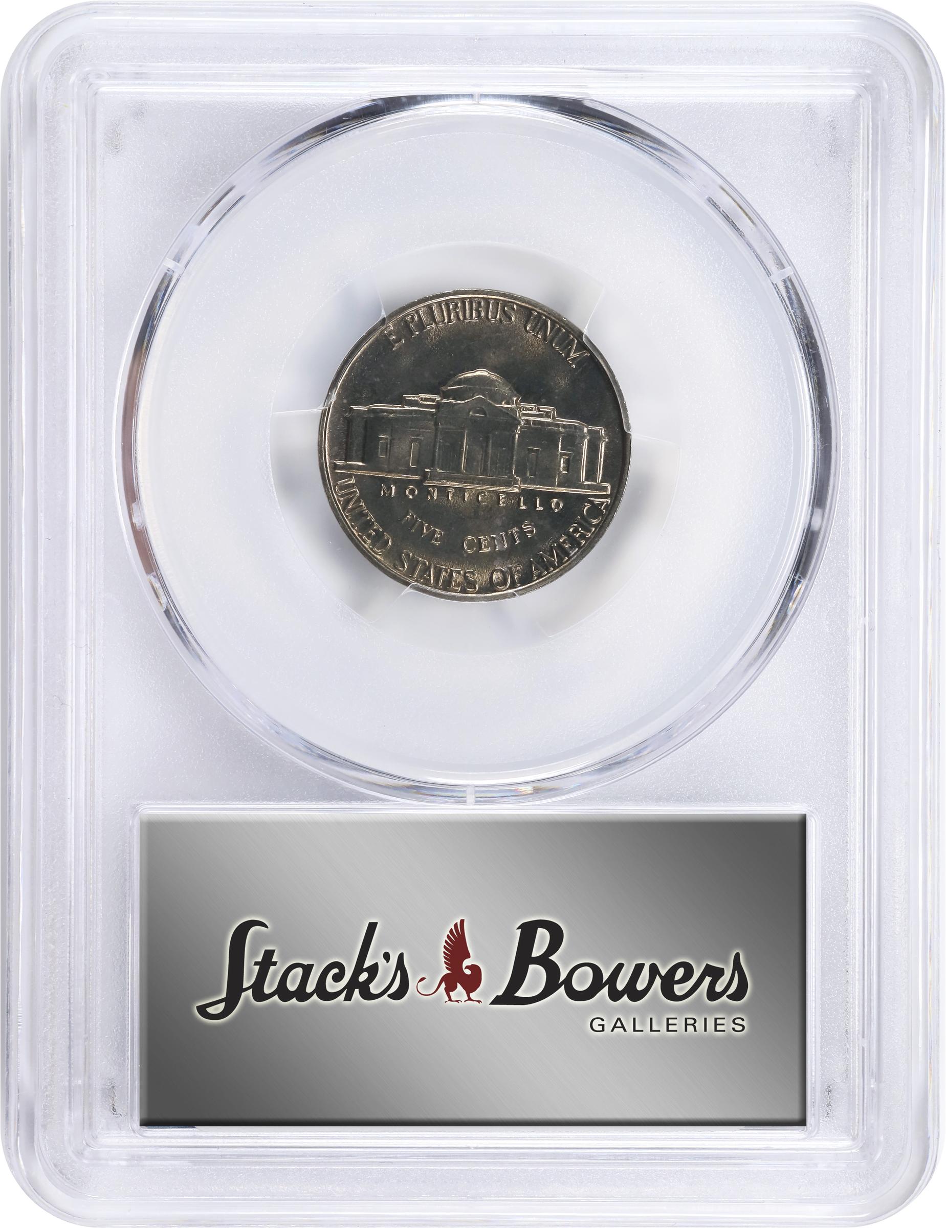 image for: 1963 Jefferson Nickel. MS-67 FS (PCGS).