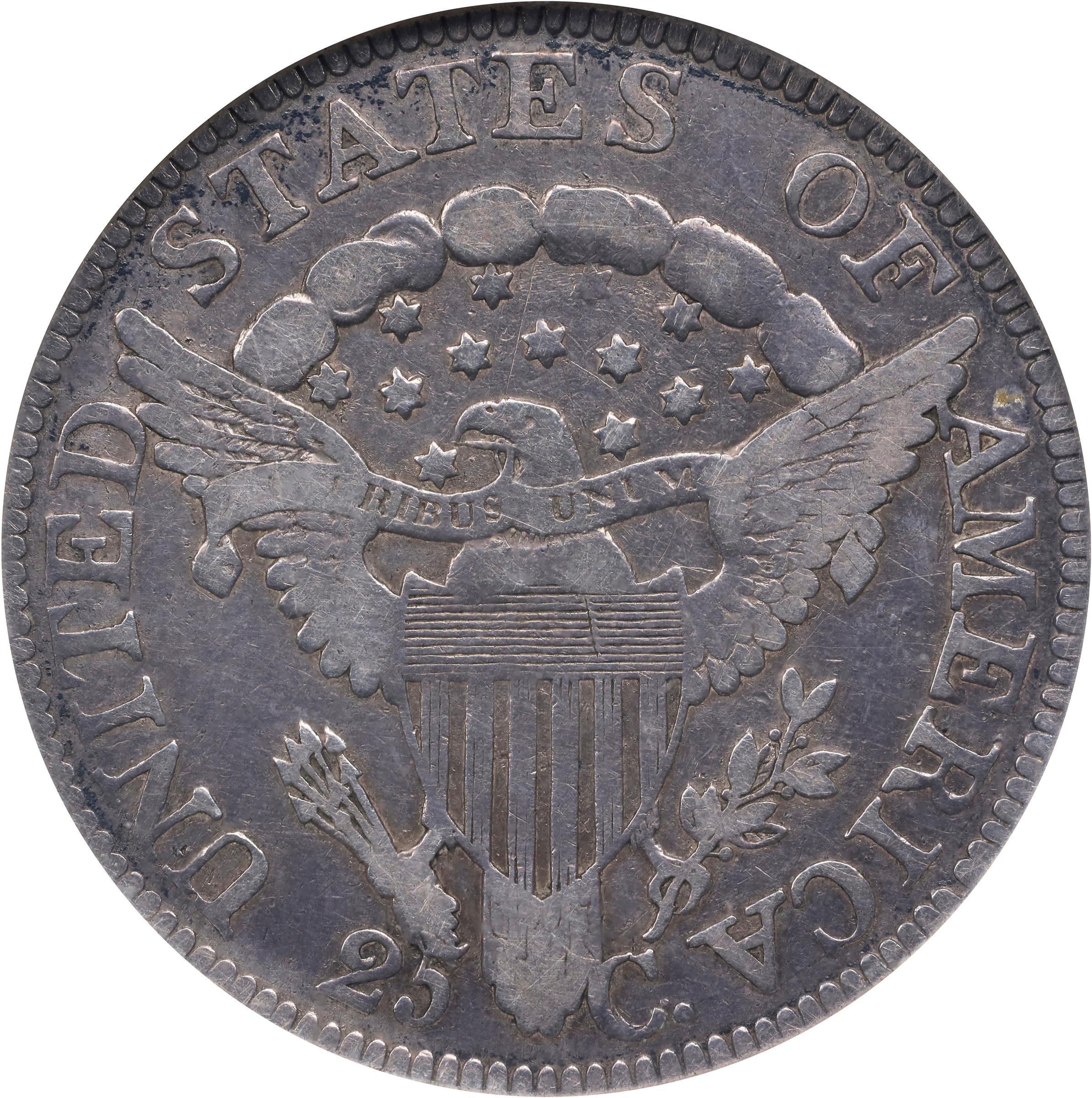 image for: 1805 Draped Bust Quarter. B-5. Rarity-5-. VG-10 (NGC).