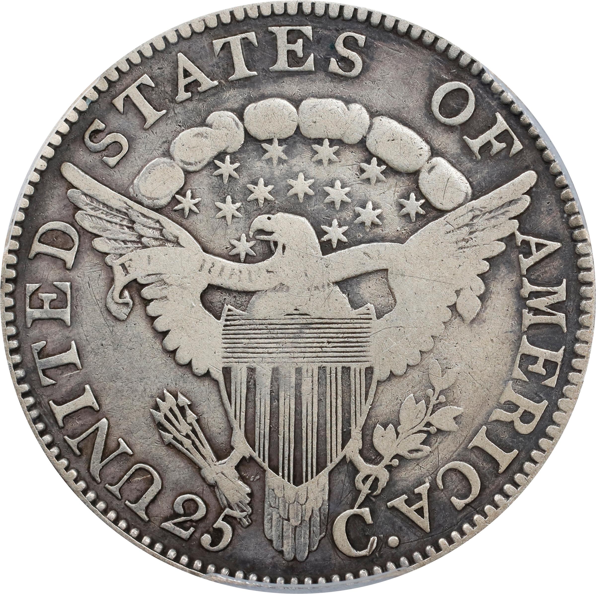 Draped Bust Quarter 25c Heraldic Eagle, 1804-1807 [Type] P1 thumbnail 22