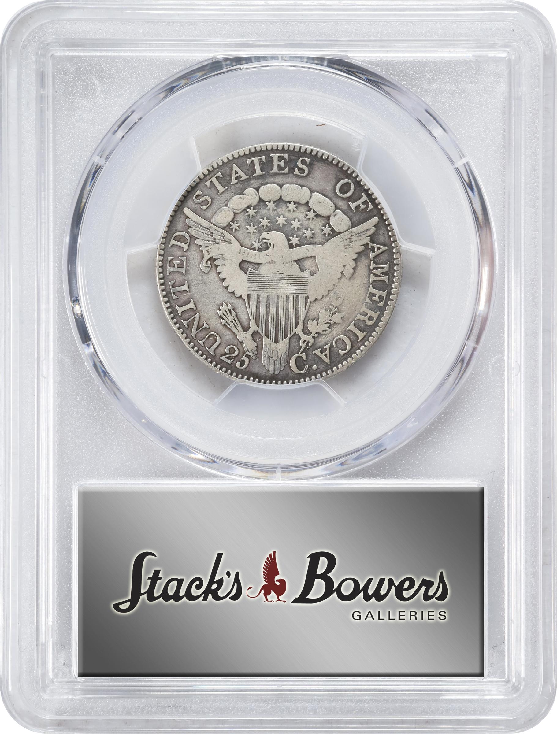 Draped Bust Quarter 25c Heraldic Eagle, 1804-1807 [Type] P1 thumbnail 24