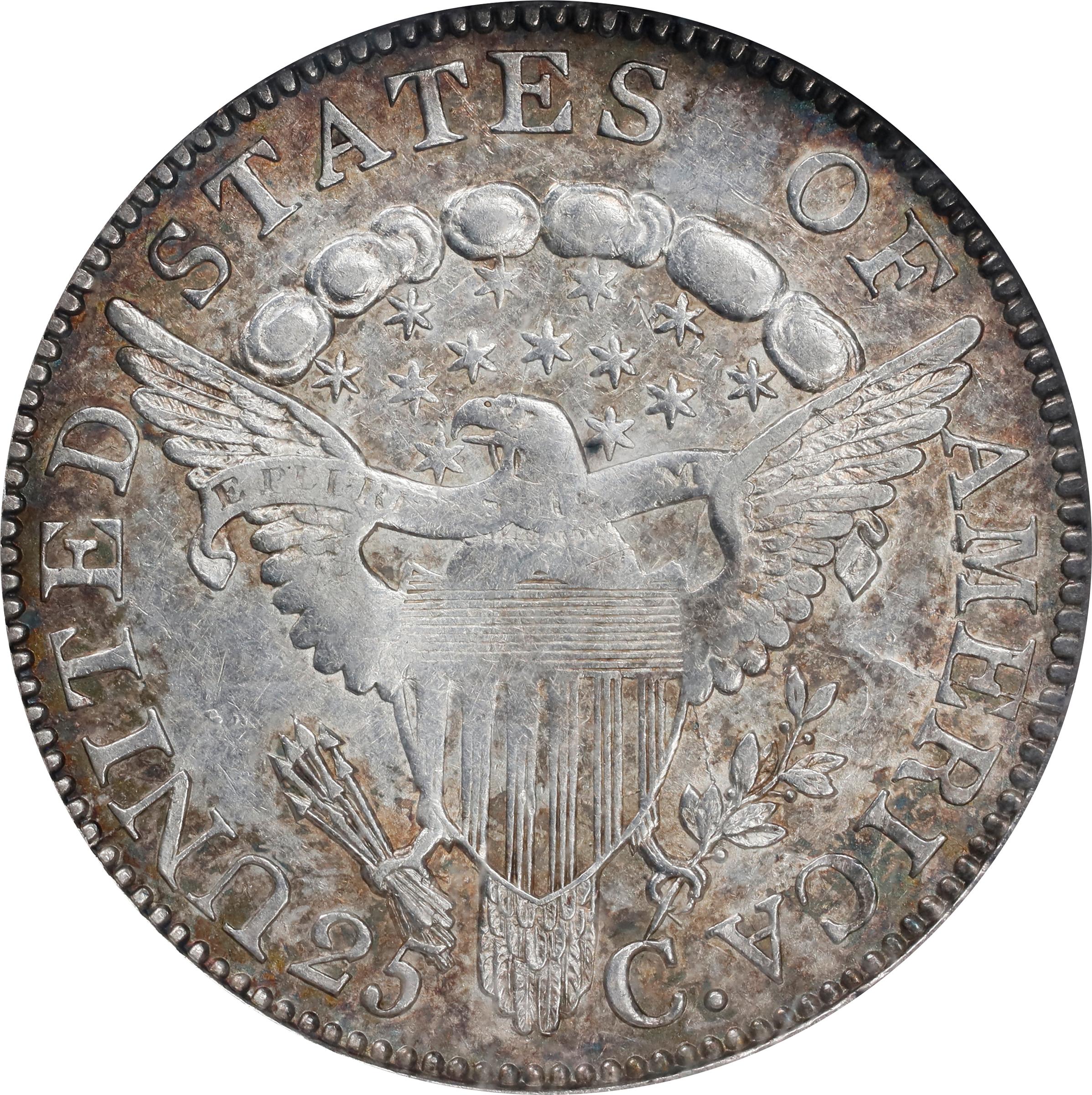 image for: 1806 Draped Bust Quarter. B-7. Rarity-5. AU-58 (NGC).