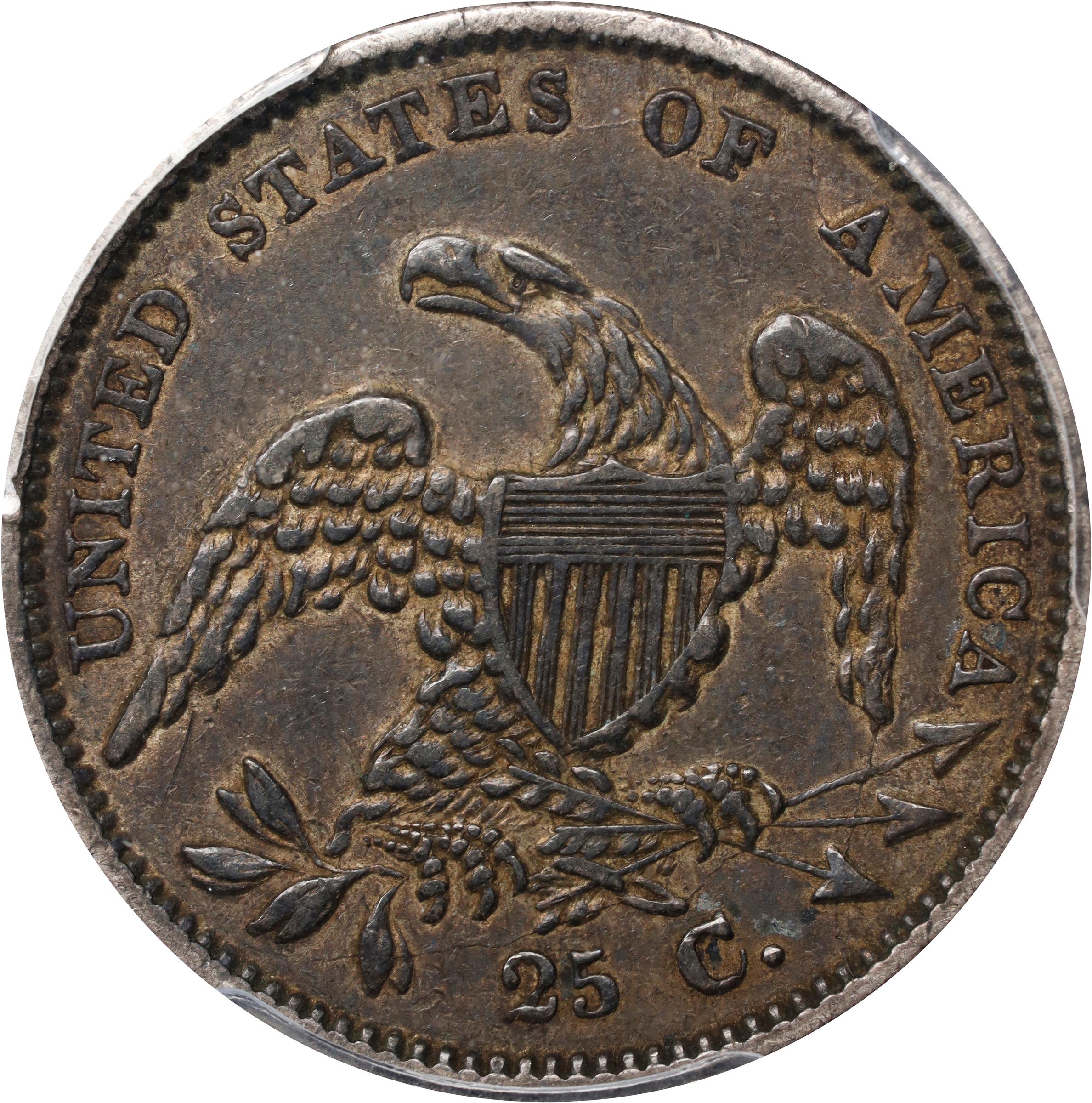 1834 25c VF35 thumbnail 2
